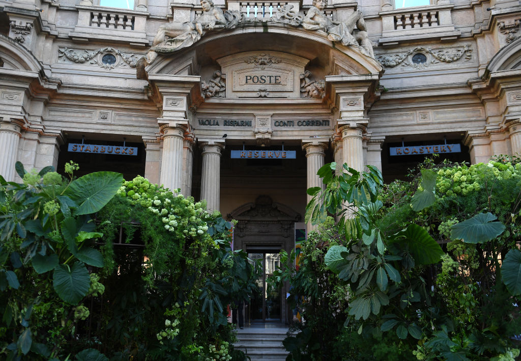 Starbucks in Milan, Italy