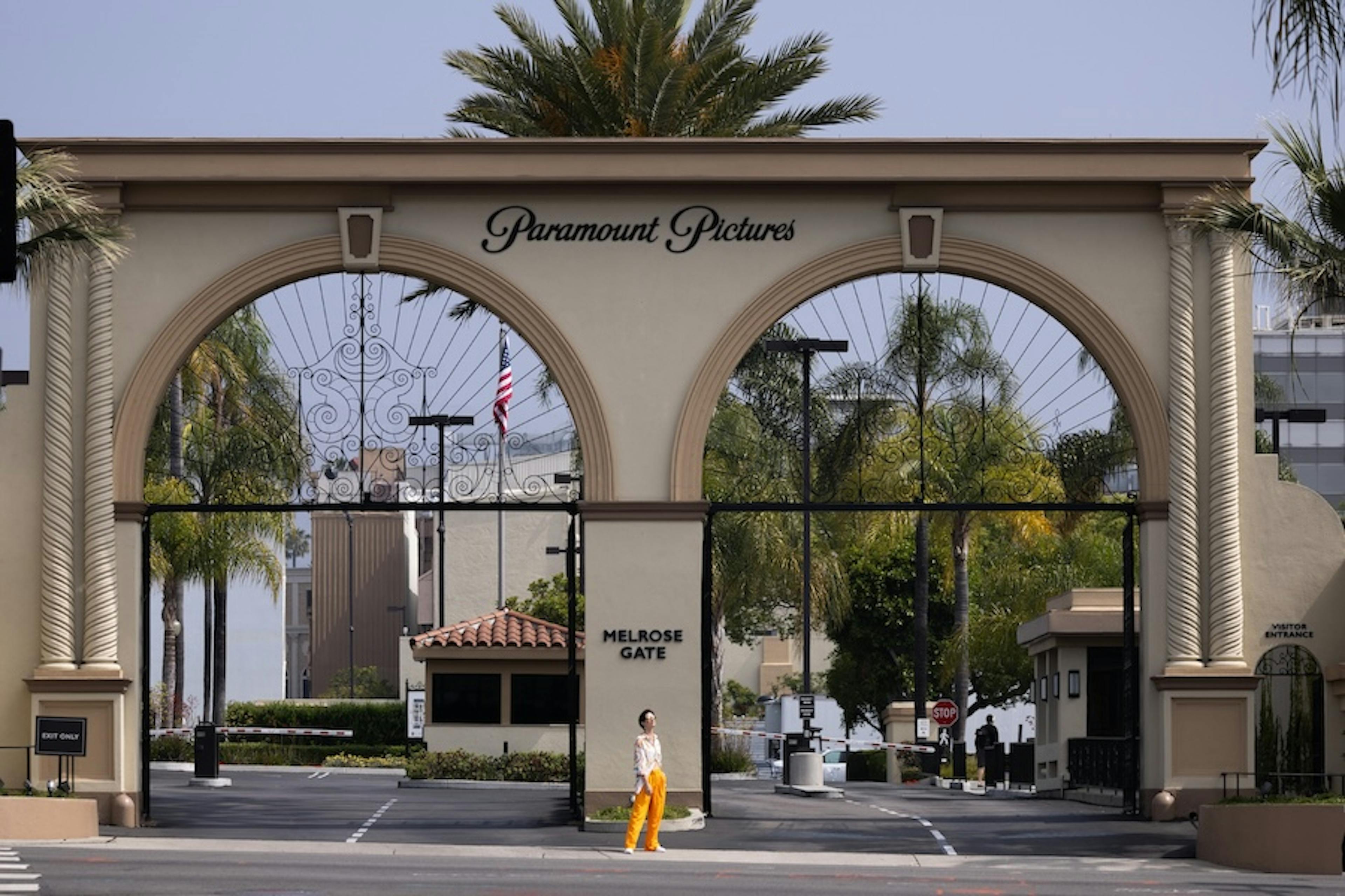 Paramount Pictures studio lot at 5555 Melrose Ave.