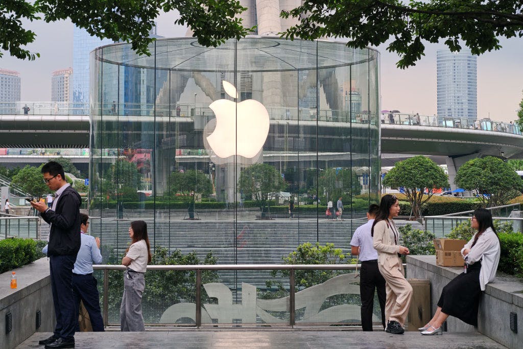 Apple stock dips as China considers probing its App Store practices thumbnail
