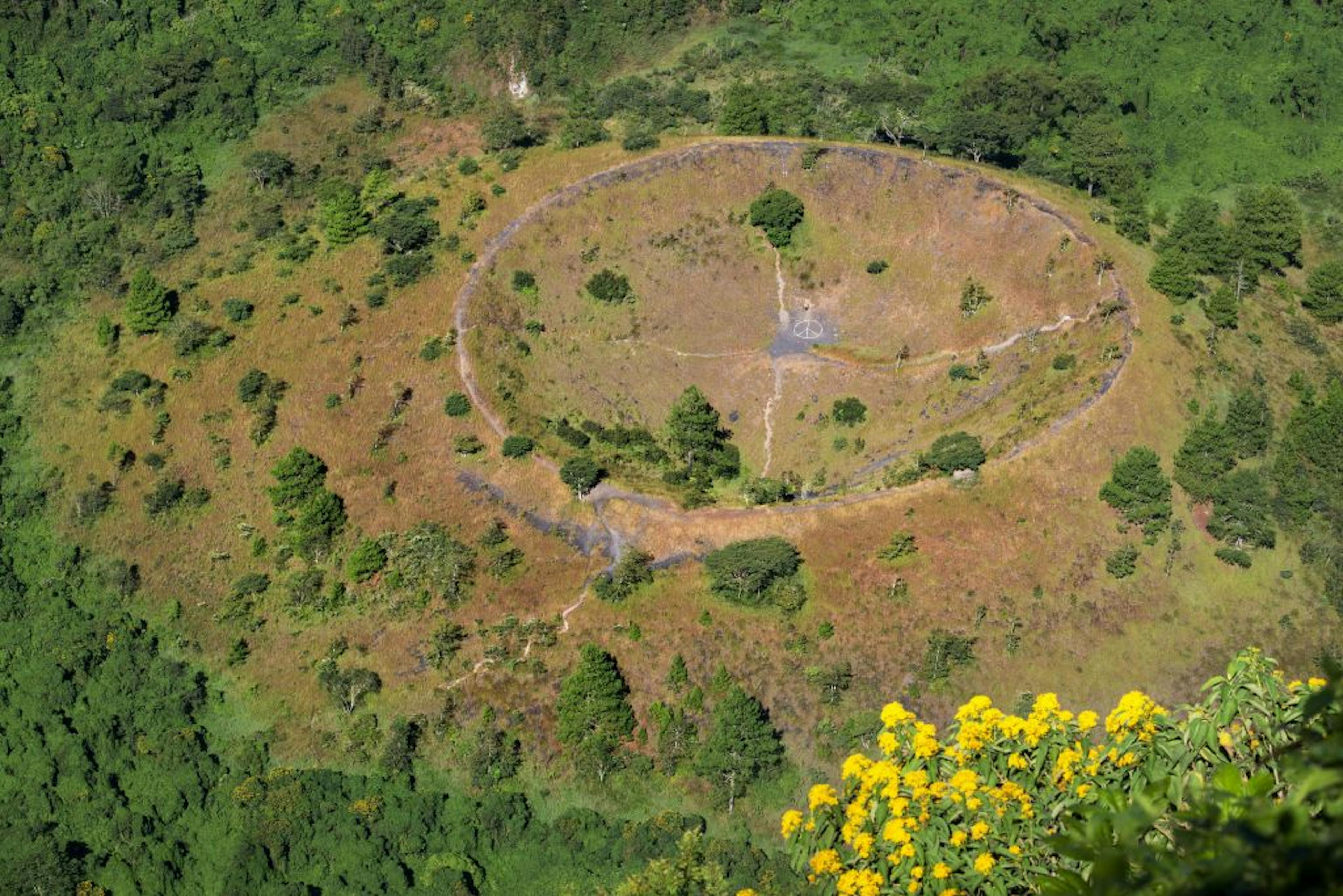The Boqueron crater