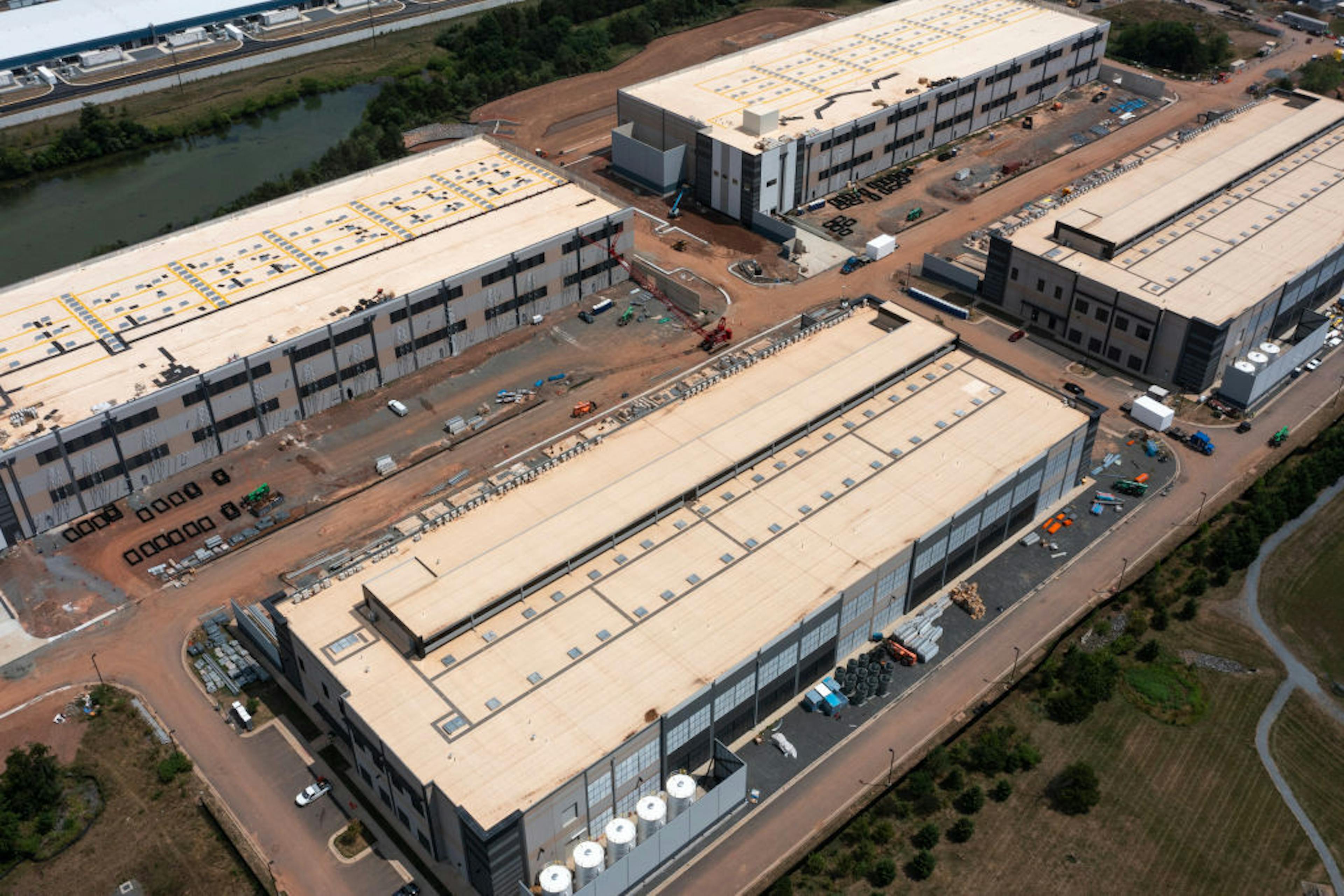 Major Cluster Of Data Centers Inhabit Northern Virginia