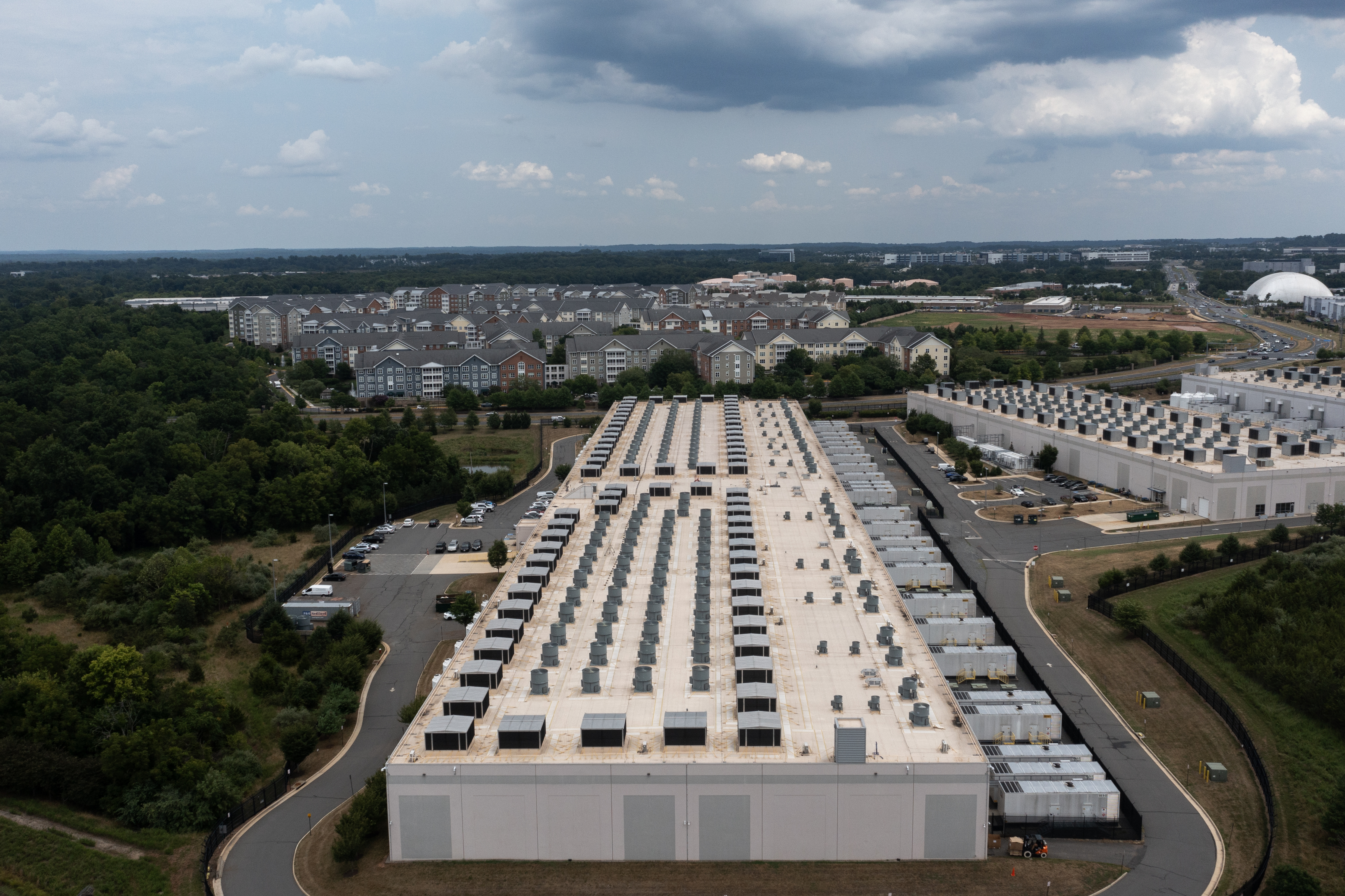 Major Cluster Of Data Centers Inhabit Northern Virginia