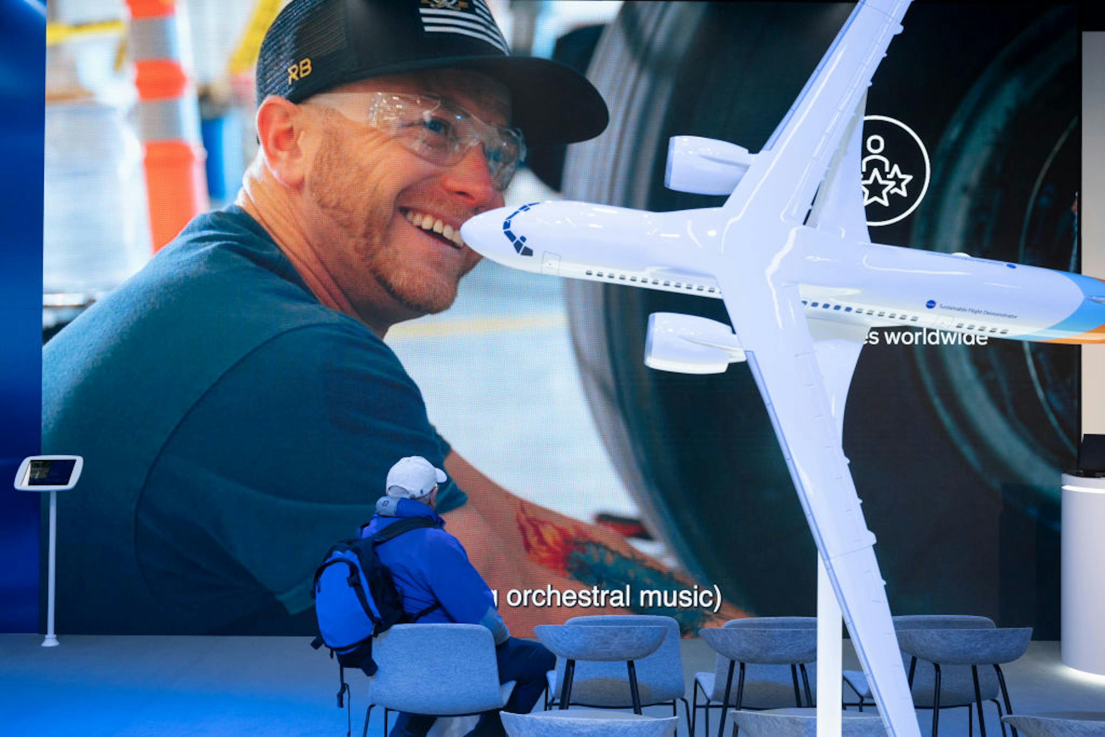 Boeing At Farnborough Airshow