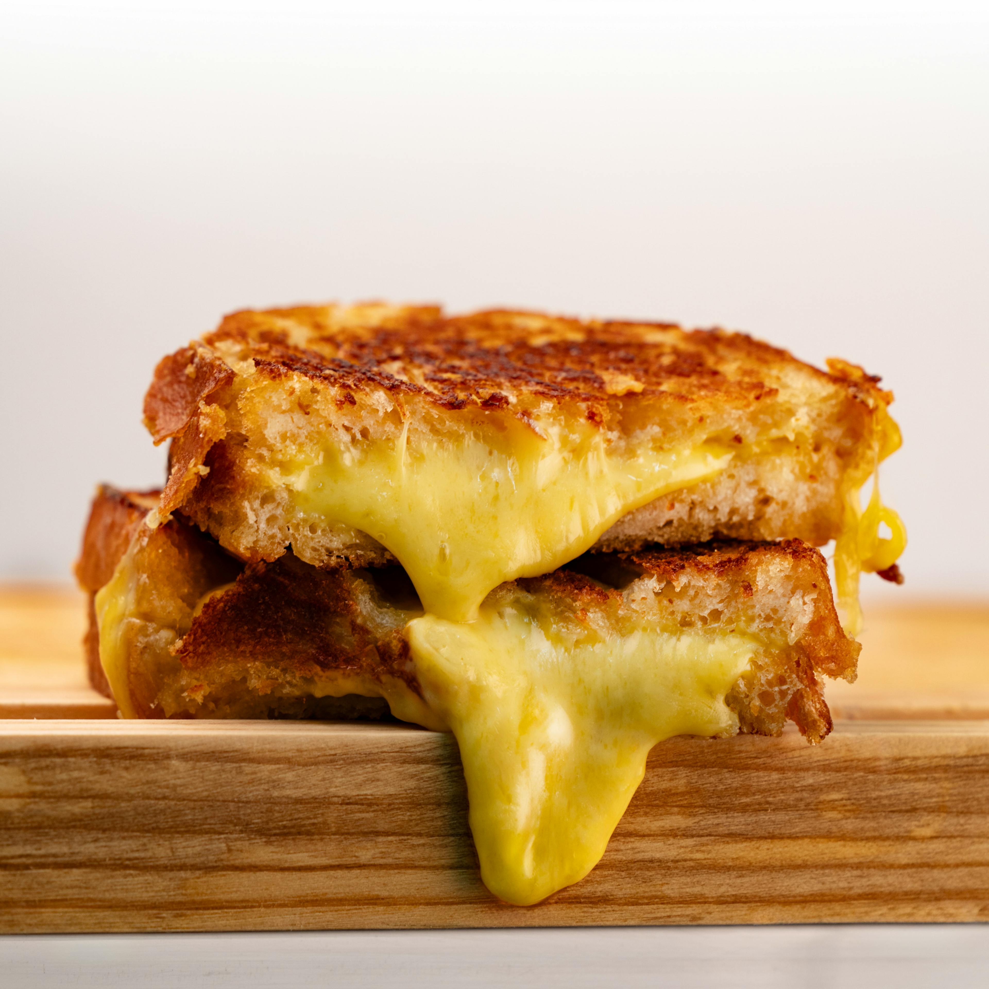 Close-up of food on cutting board