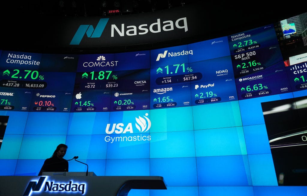 USA Gymnastics Rings Nasdaq Closing Bell