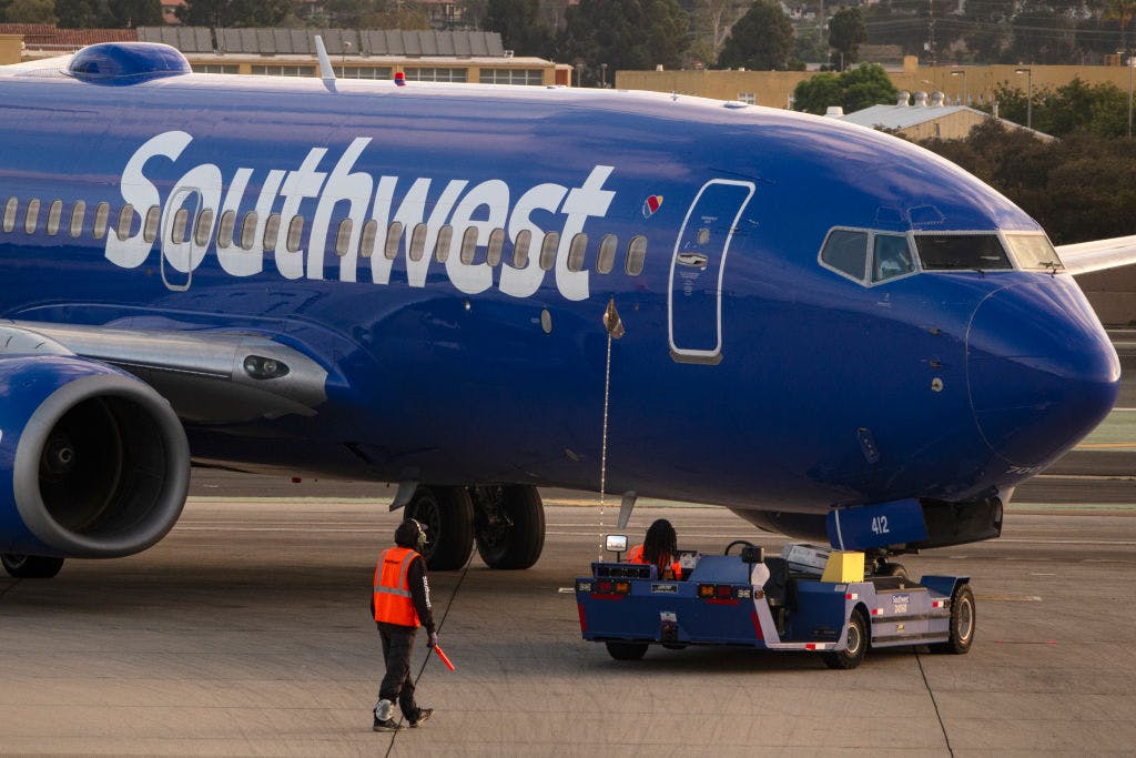 Southwest dips after its CFO says air travel demand still isn’t rebounding thumbnail