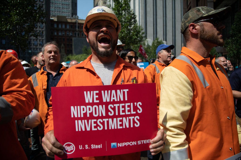 US Steel slumps after Biden blocks takeover attempt by Japan’s Nippon thumbnail