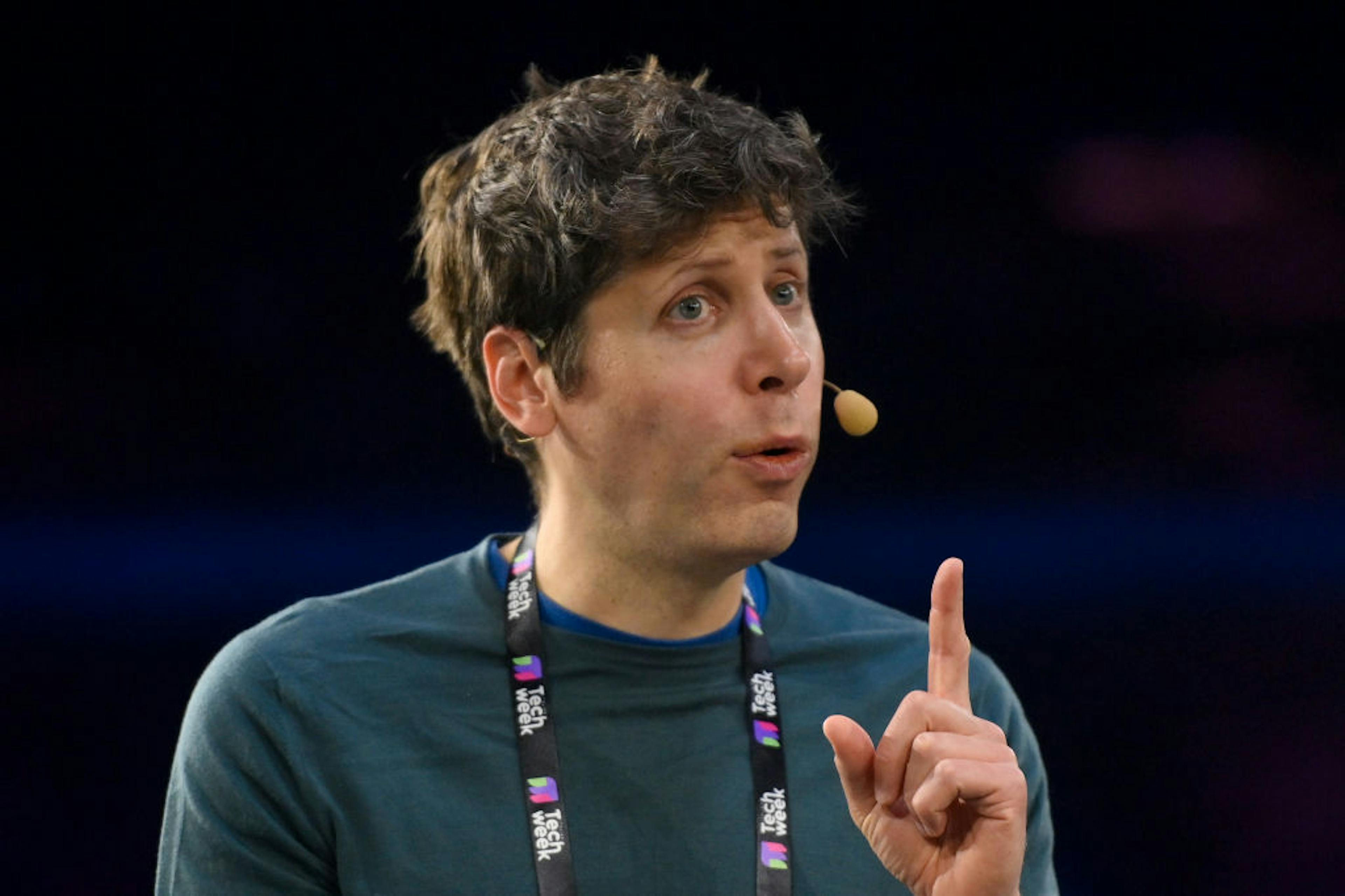 Sam Altman at Italian Tech Week 2024