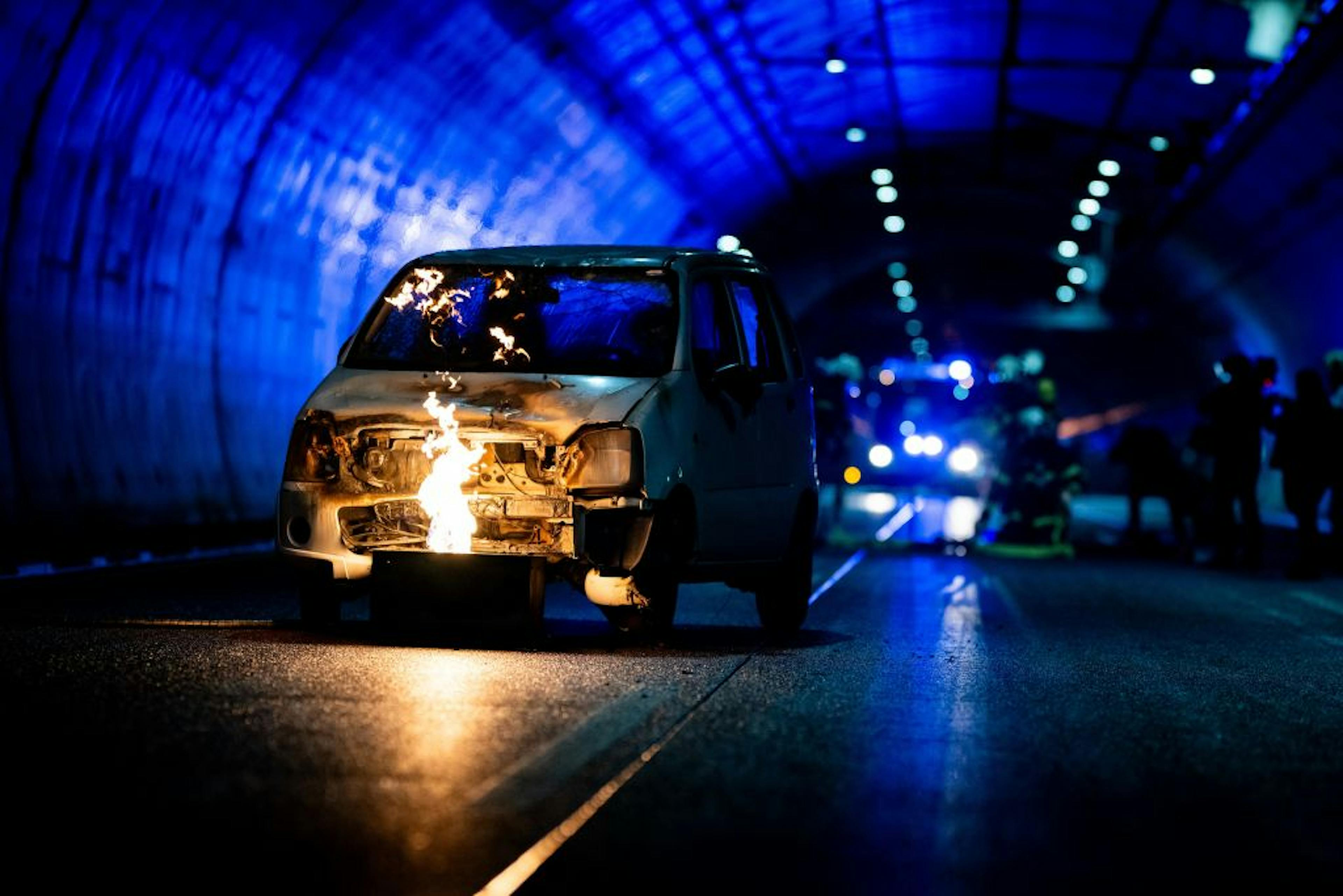 Major exercise in the Jagdberg tunnel near Jena