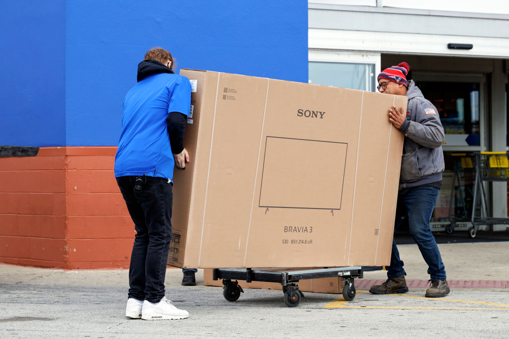 Shoppers Look For Deals On Black Friday As Holiday Shopping Season Begins