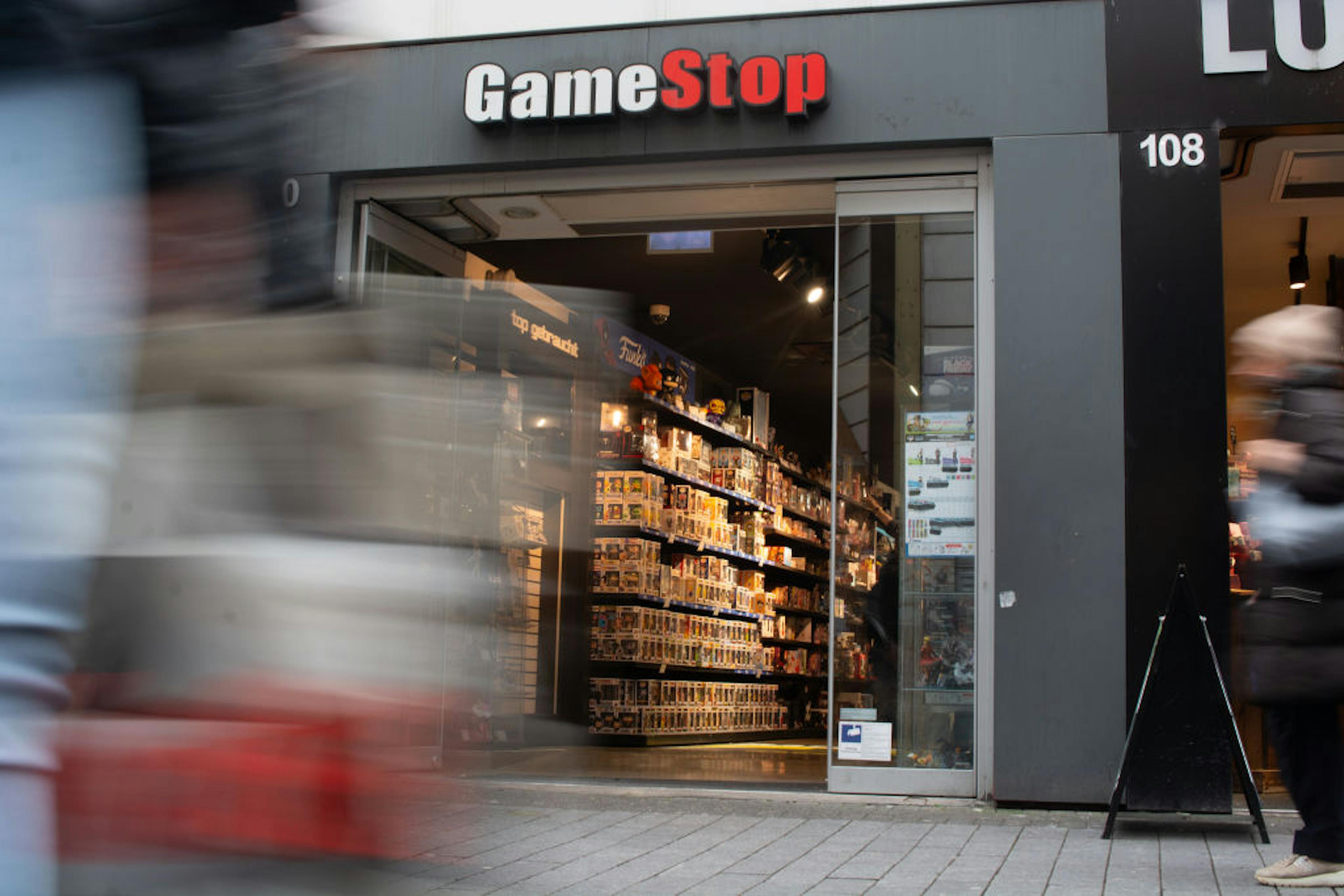 Gamestop Retailer Store In Cologne