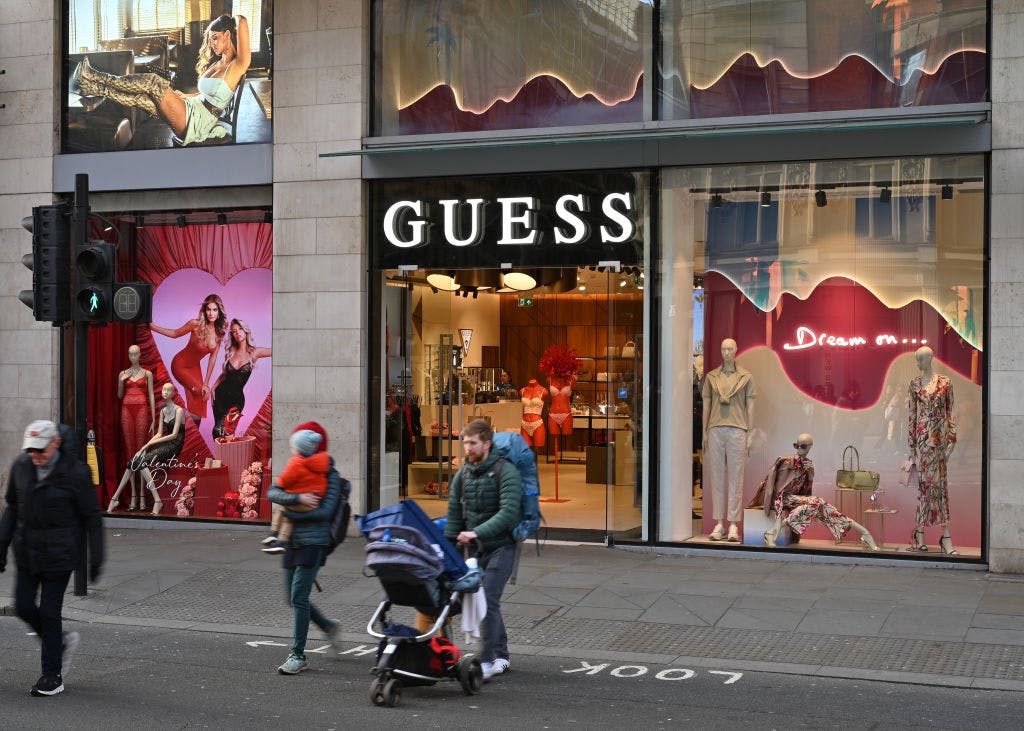  Guess shares soar after the ’90s fashion darling announced a $13 per share buyout offer thumbnail