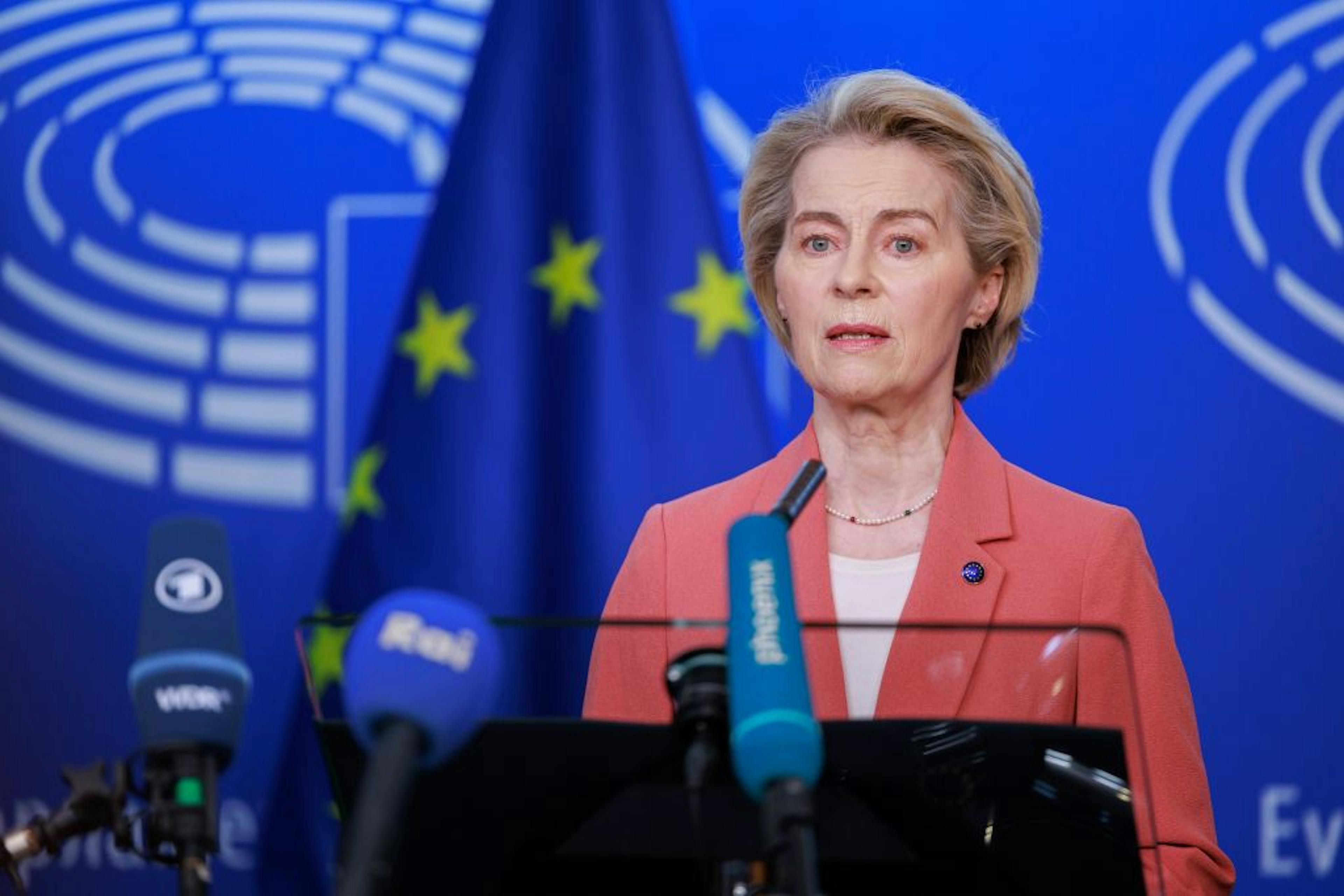Ursula von der Leyen, president of the European Commission