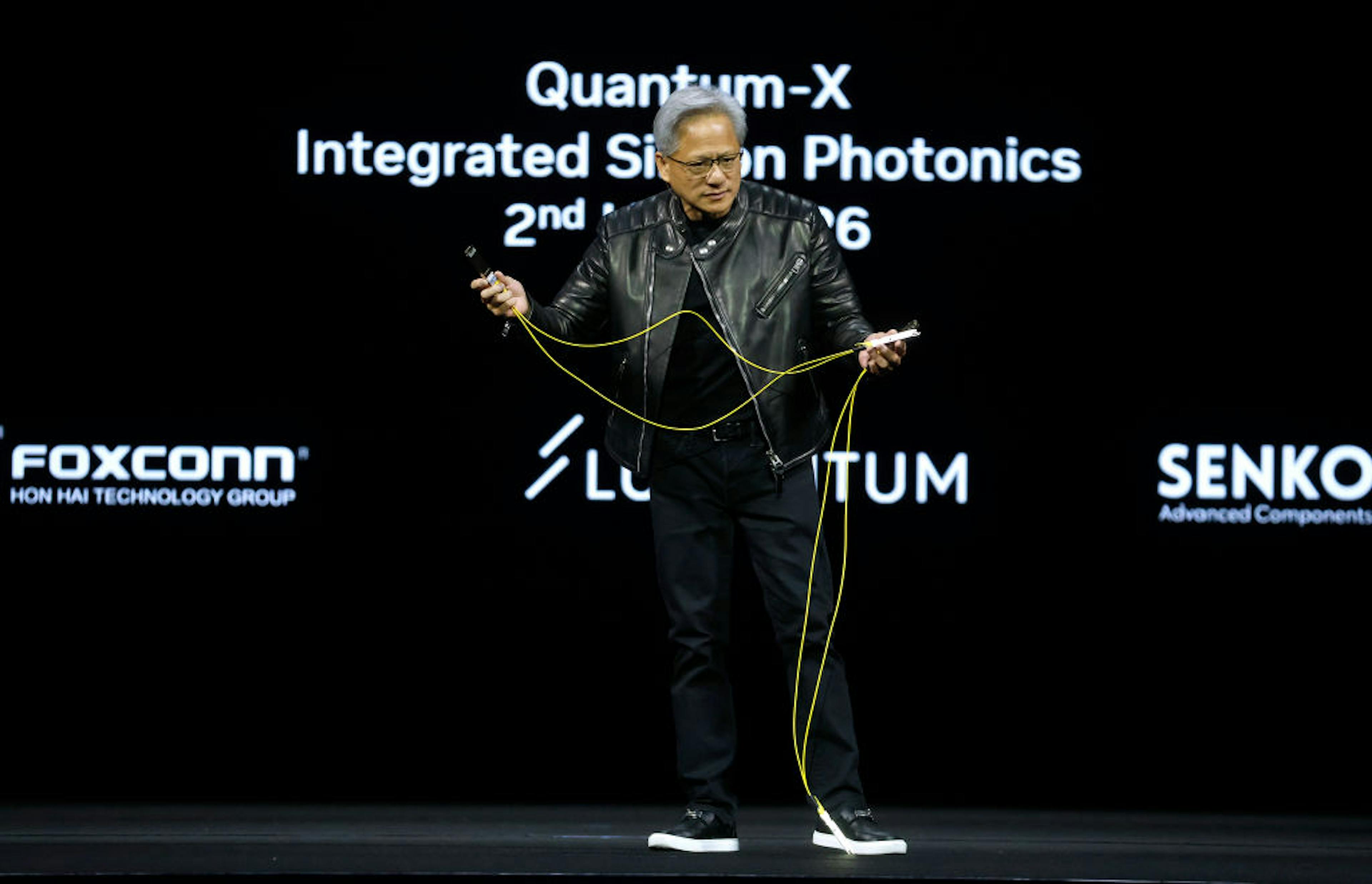 Nvidia CEO黃仁勳發表主題演講