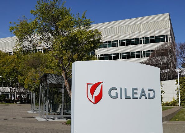 Gilead slips after sales miss  thumbnail