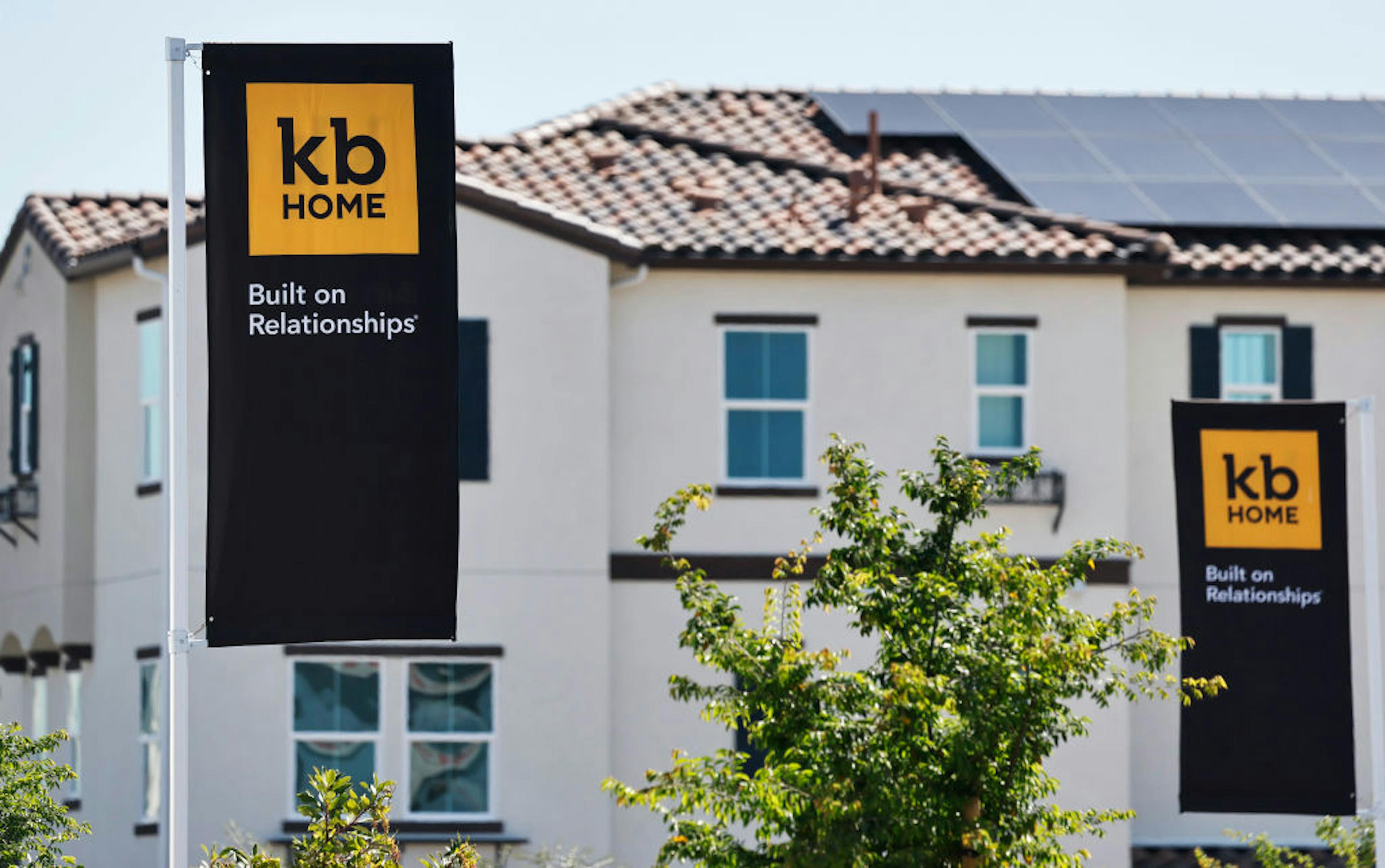KB Home sign