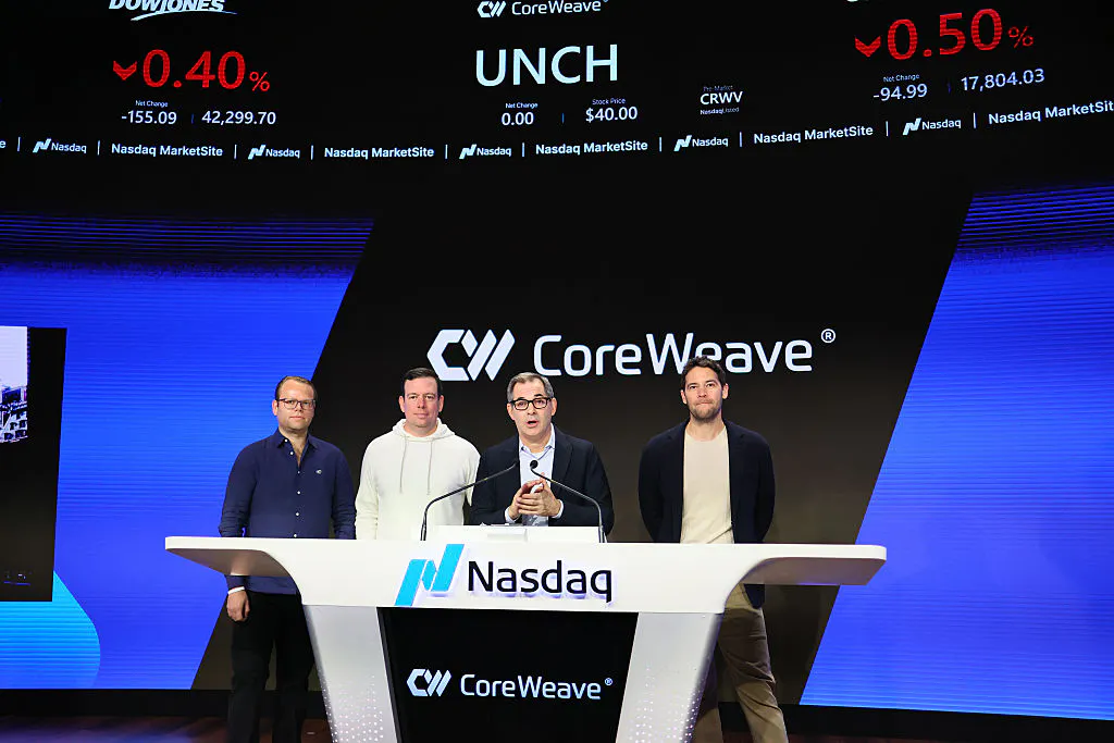 Cloud Based Artificial Intelligence Computing Company CoreWeave Has IPO On Nasdaq Exchange