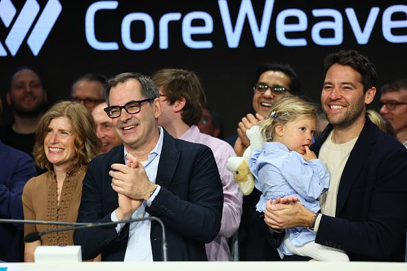 CoreWeave soars on $6.3 billion cloud computing purchasing agreement with Nvidia thumbnail