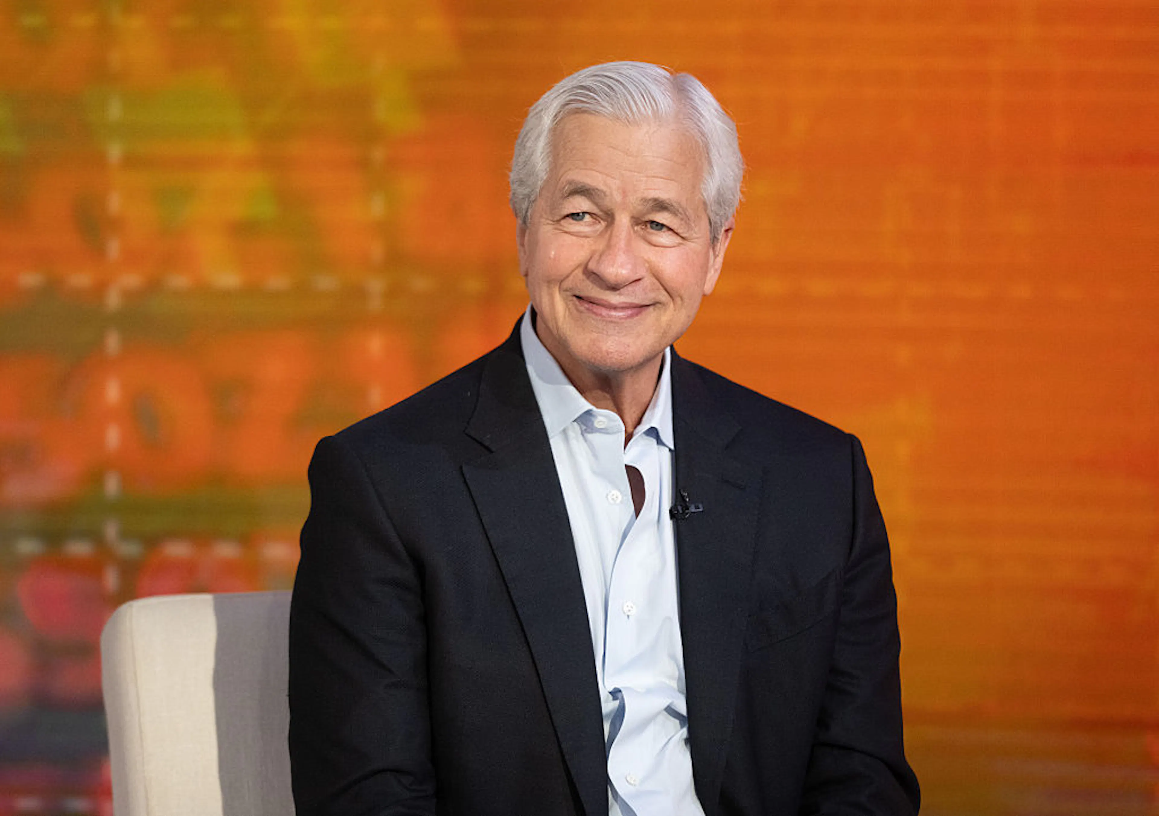 Jamie Dimon Visits "Mornings With Maria"