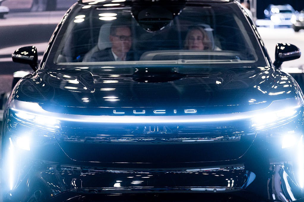 Lucid rises following the delivery of its first Uber robotaxi (of 20,000) and a price target bump thumbnail