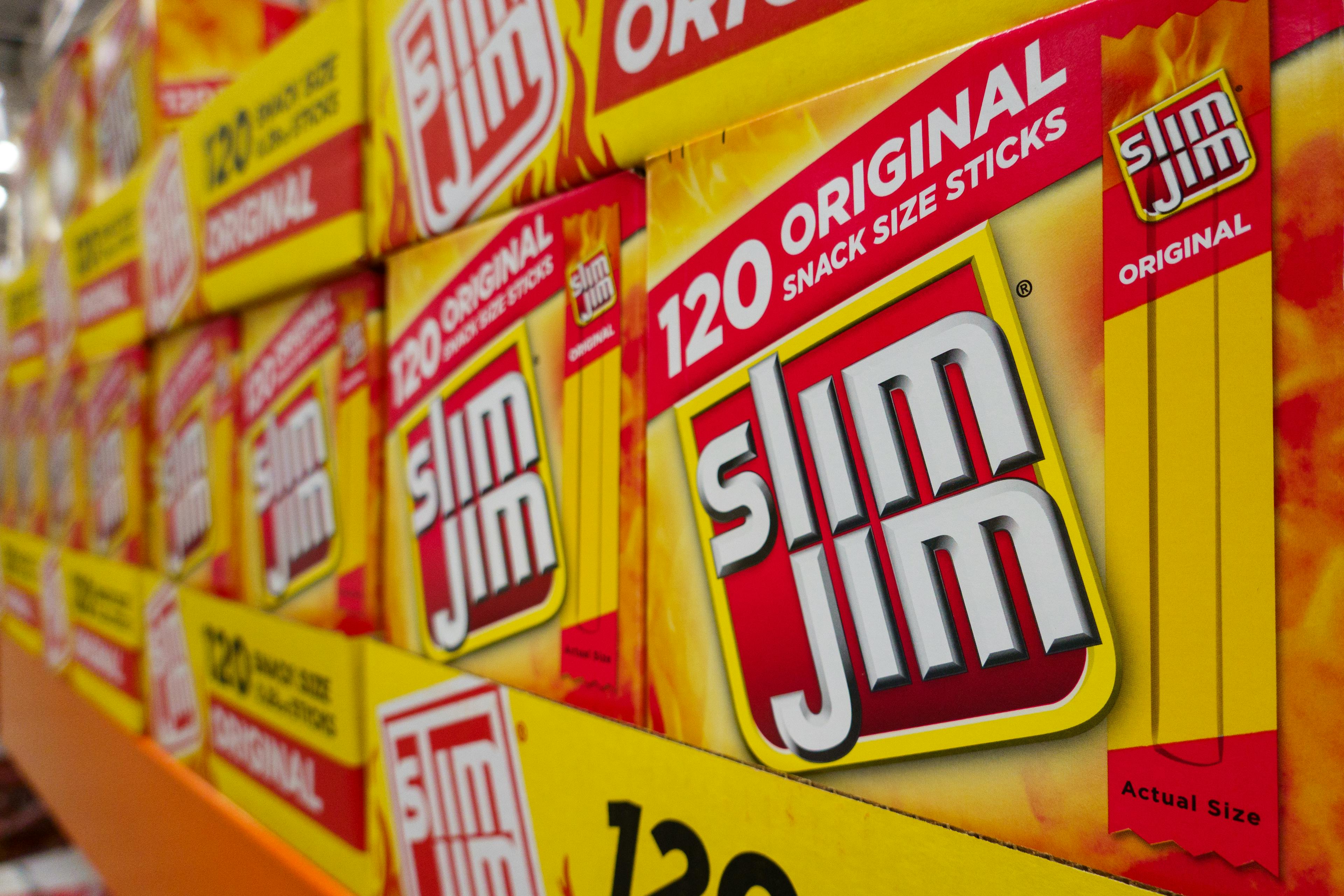 Slim Jim Smoked Snack Stick At Costco Wholesale
