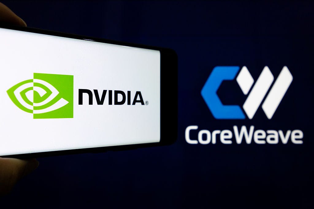 CoreWeave pops on news of $900 million Nvidia stake thumbnail
