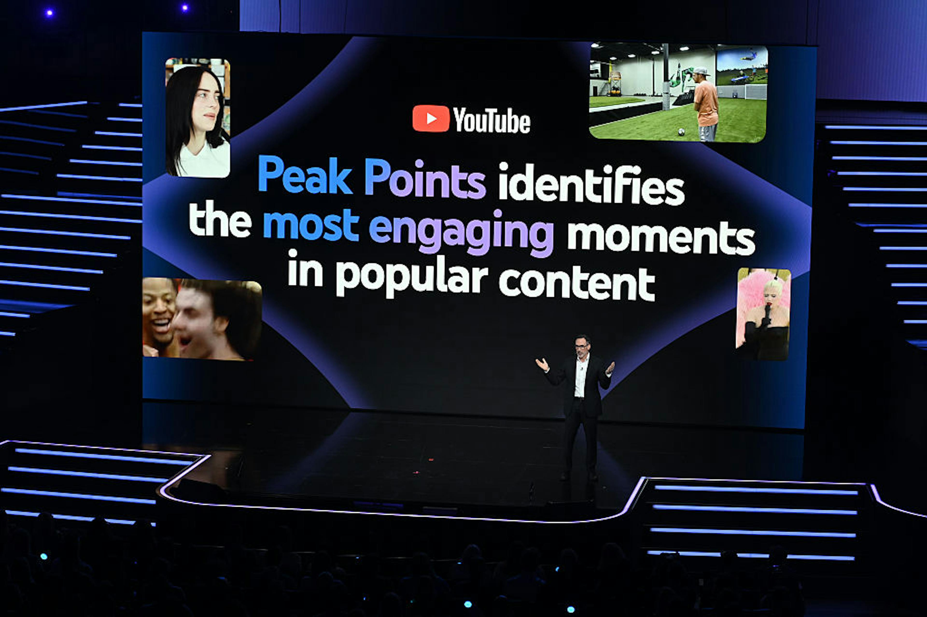 YouTube Brandcast peak points announcement
