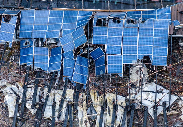 Clean energy stocks slump as Trump looks to tighten access to tax credits from just-passed bill thumbnail