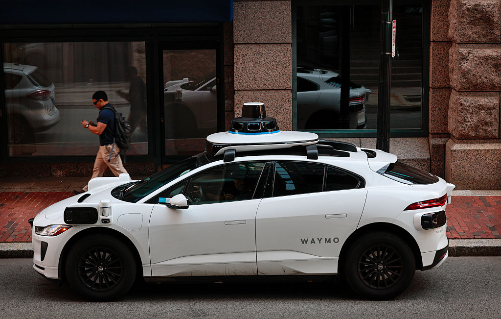 A Waymo car.