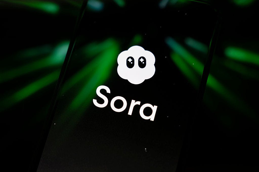 OpenAI’s social app for AI videos, Sora, spent the weekend at the top of the App Store rankings thumbnail