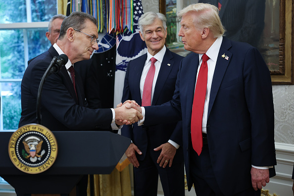 President Trump Delivers An Announcement From The Oval Office