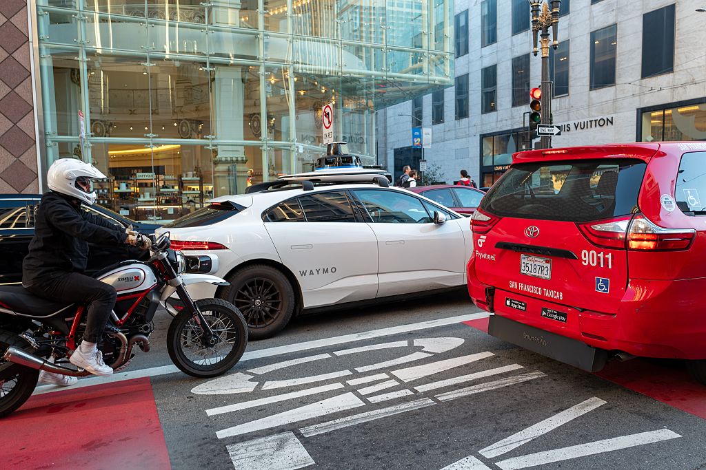 Waymo In Union Square