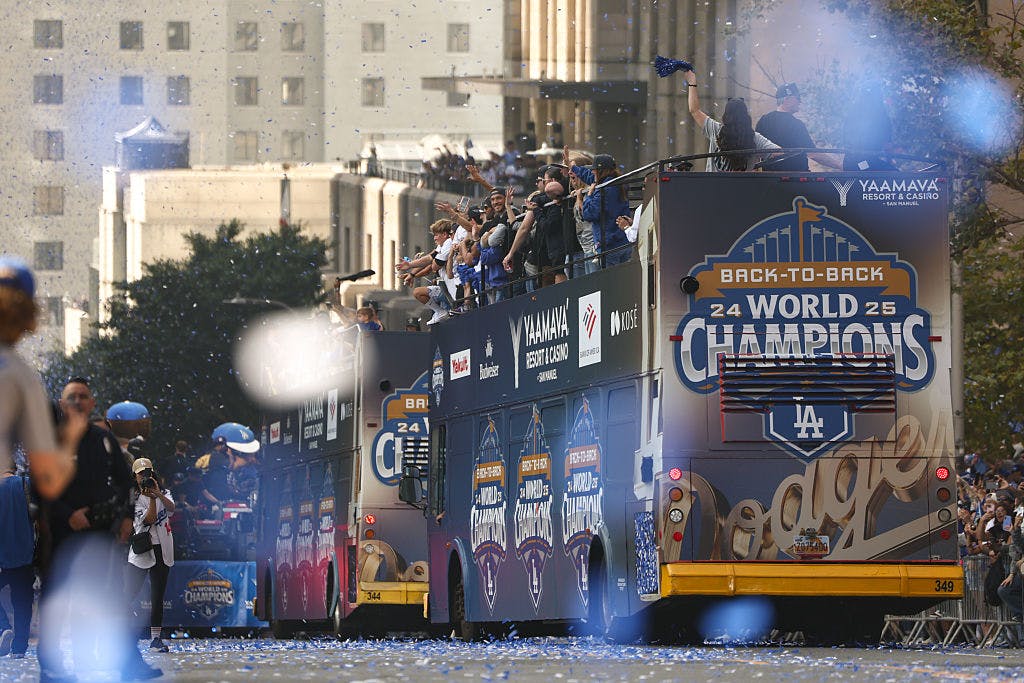 Los Angeles Dodgers World Series Championship parade