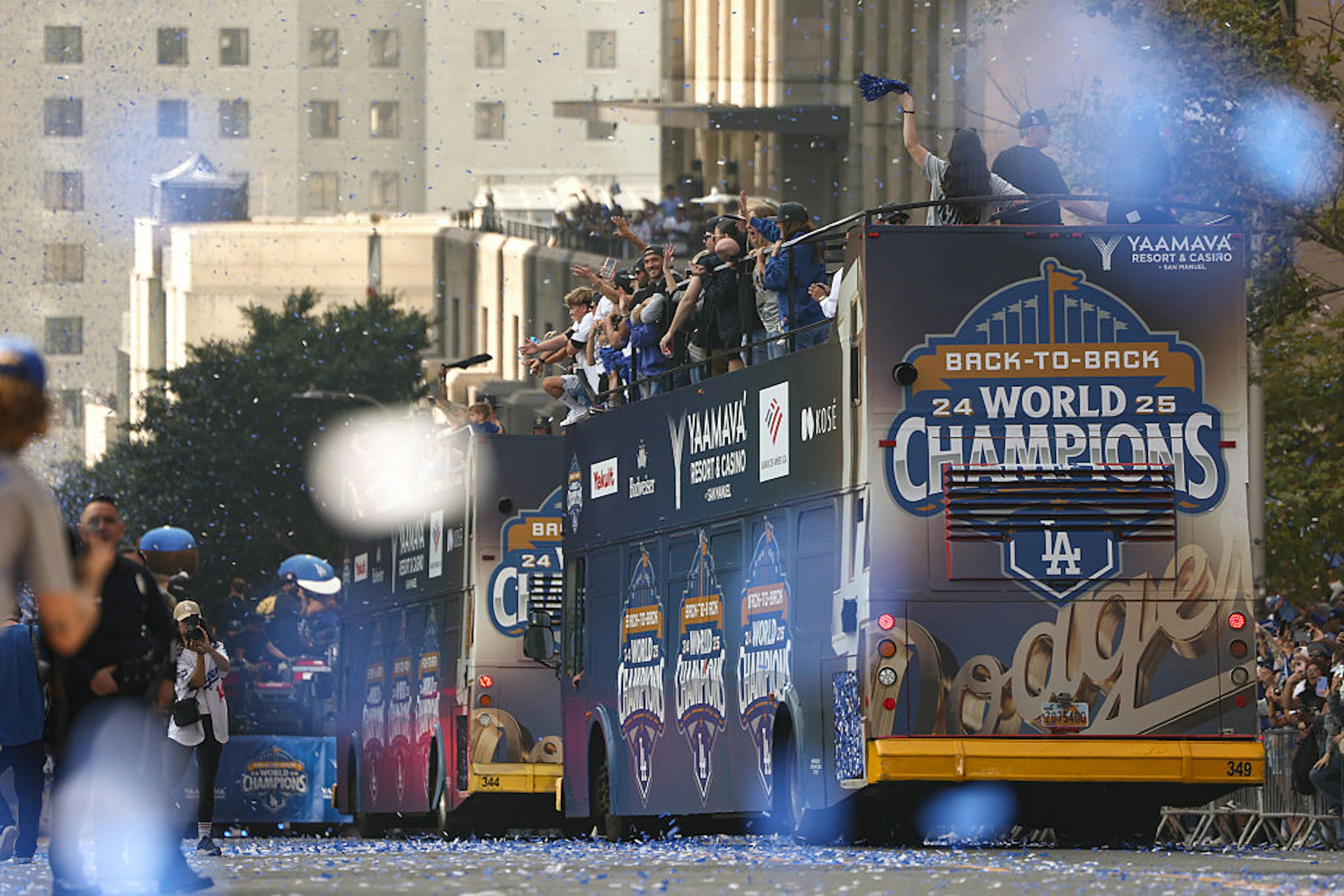 Los Angeles Dodgers World Series Championship parade