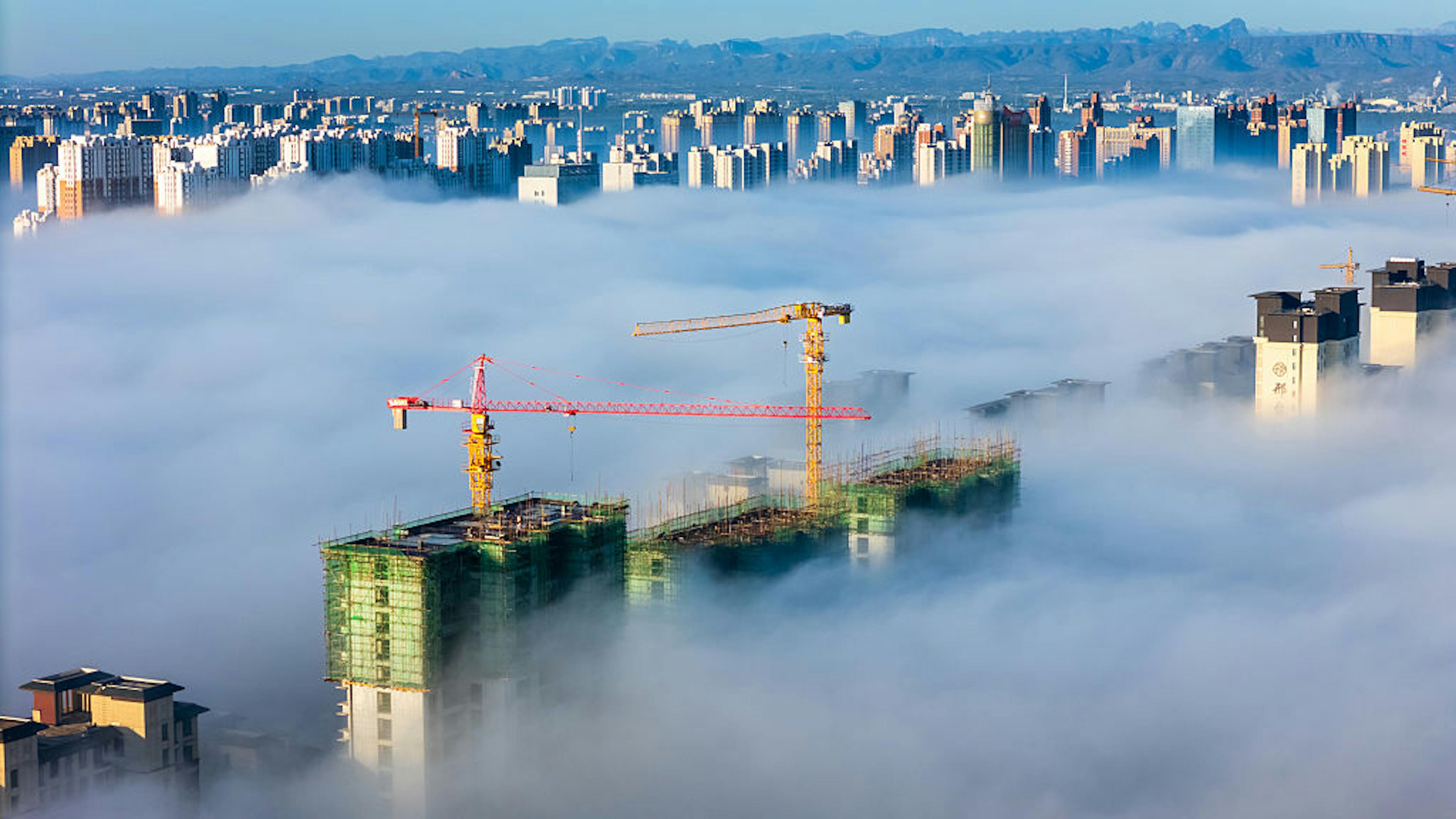 Breathtaking Sea Of Clouds Seen In Xingtai