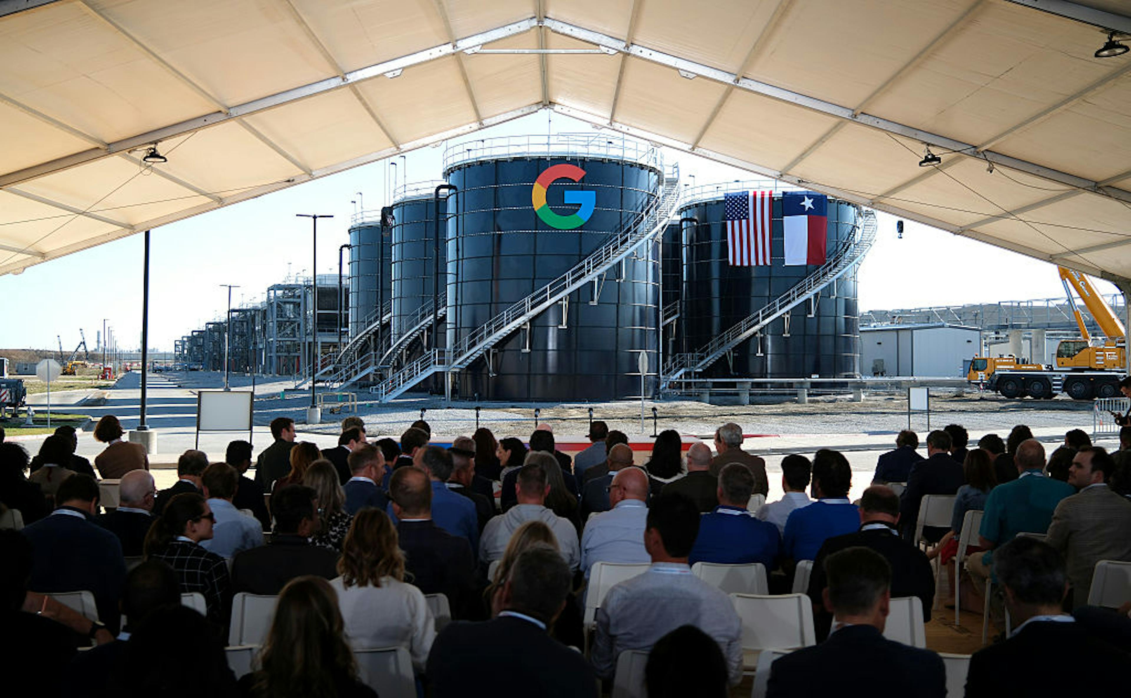 Texas Governor Abbott And Google Make Economic Development Announcement In Midlothian