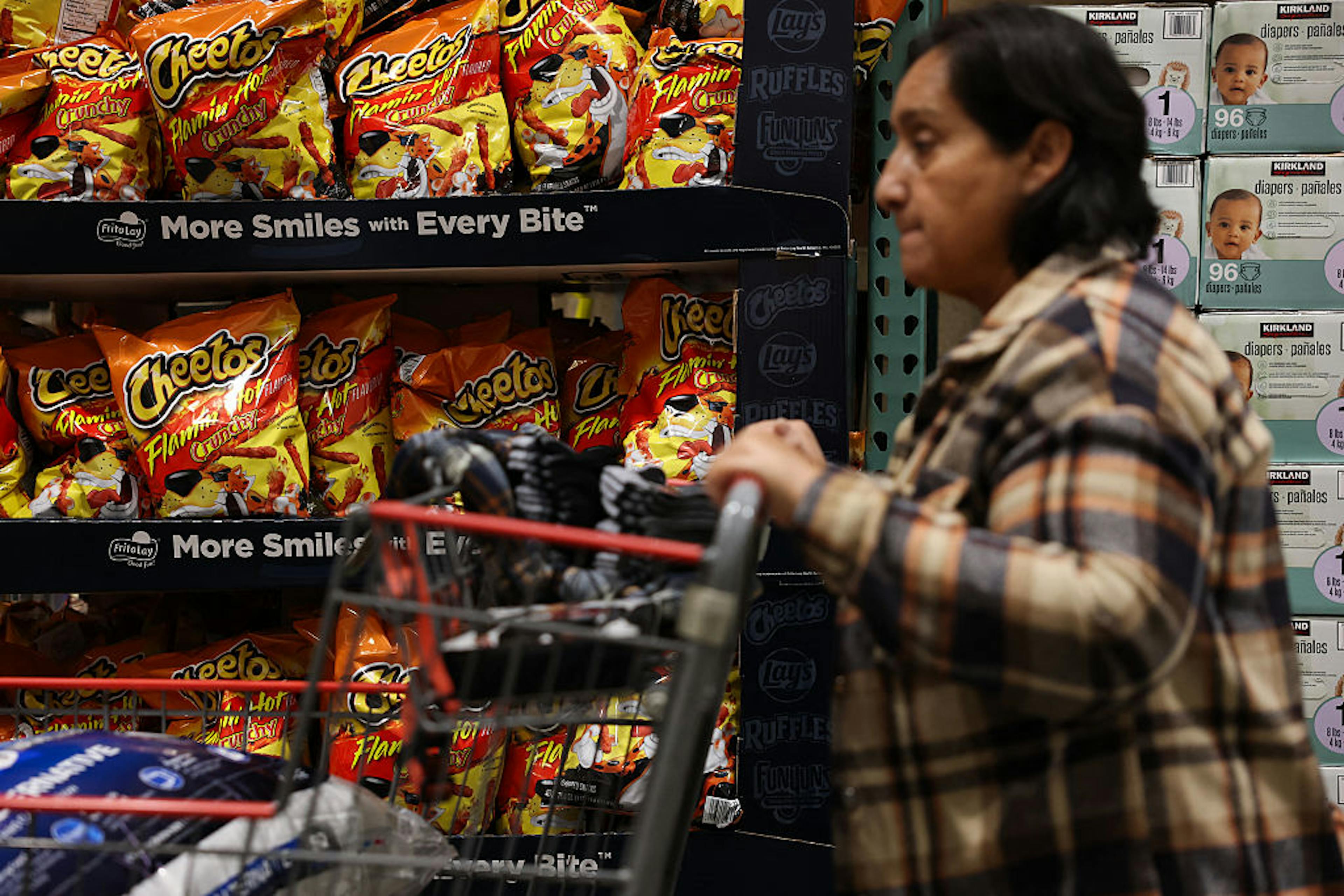 Customer passes PepsiCo Cheetos