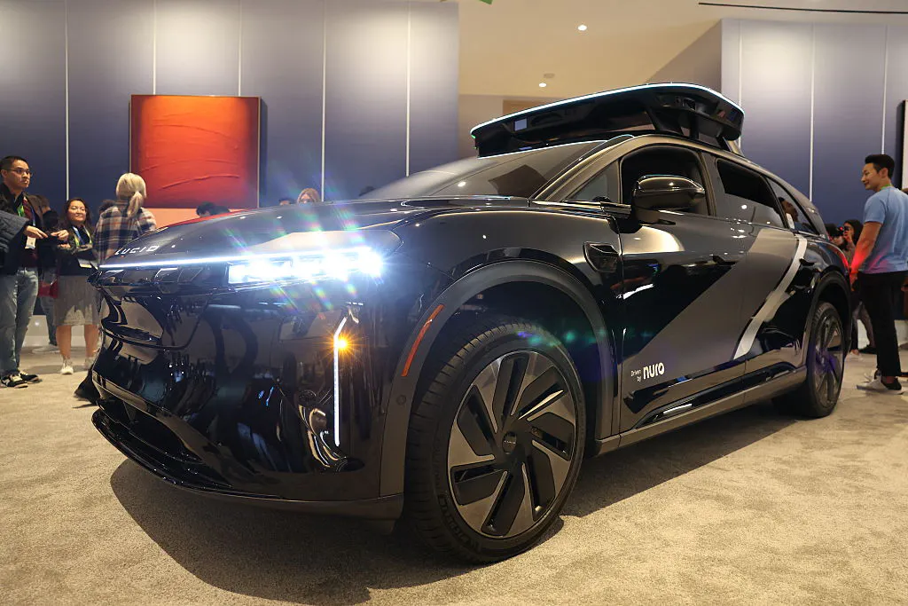 Lucid climbs after announcements of new CEO and expanded robotaxi partnership with Uber thumbnail