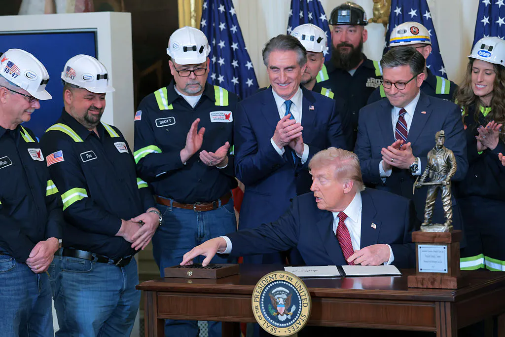 President Trump, the “Undisputed Champion of Beautiful, Clean Coal,” wants the Defense Department to start buying more of it thumbnail