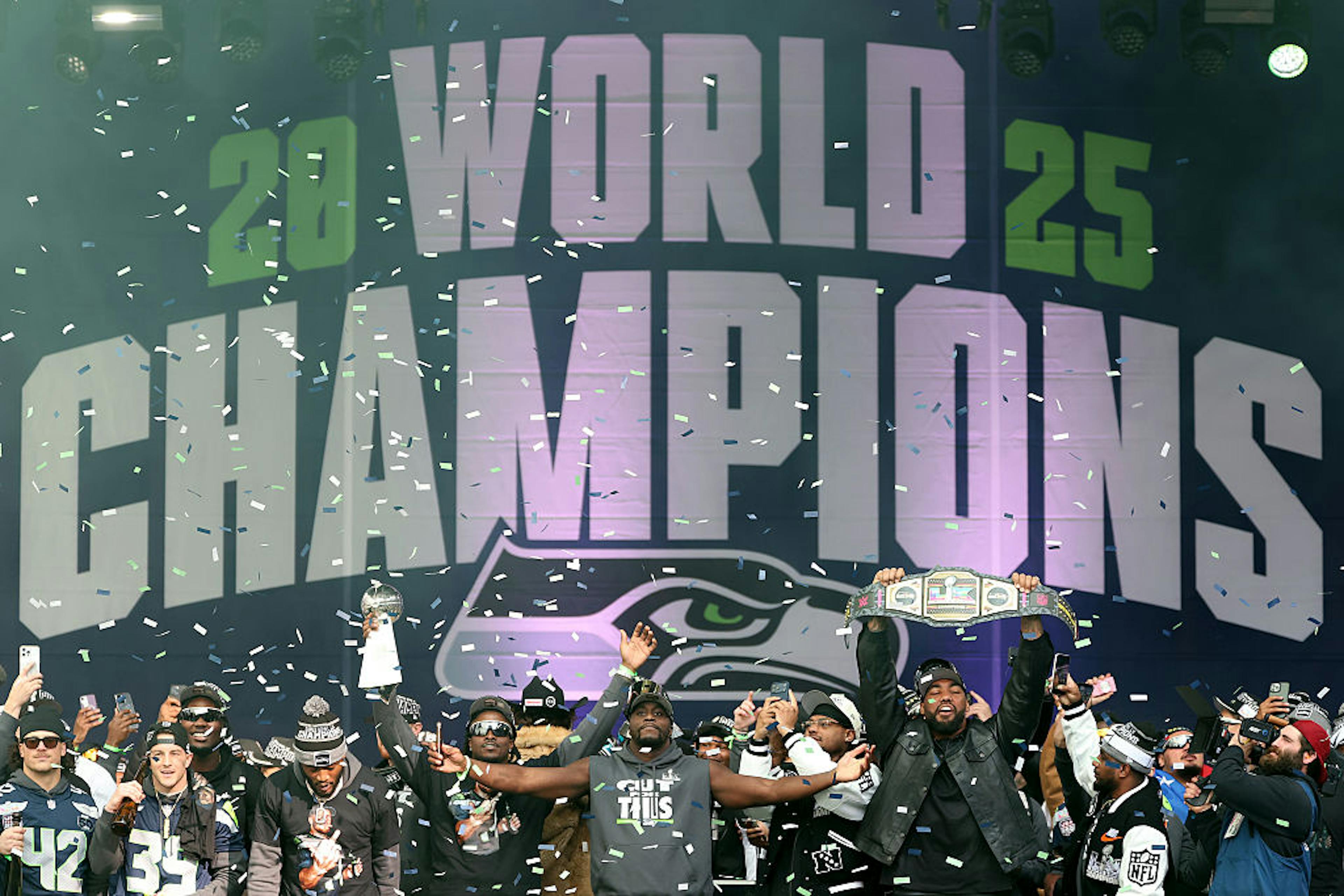 Seattle Seahawks Super Bowl Victory Celebration & Parade 2