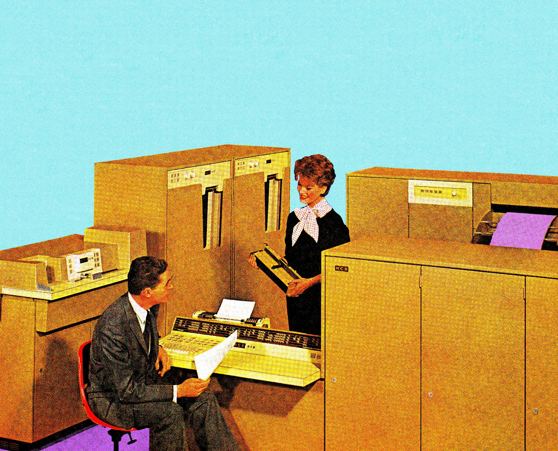 People Working in Office