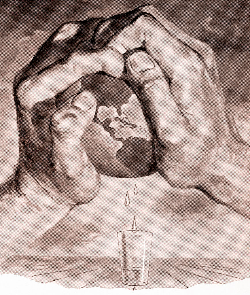 Water Squeezed From Earth