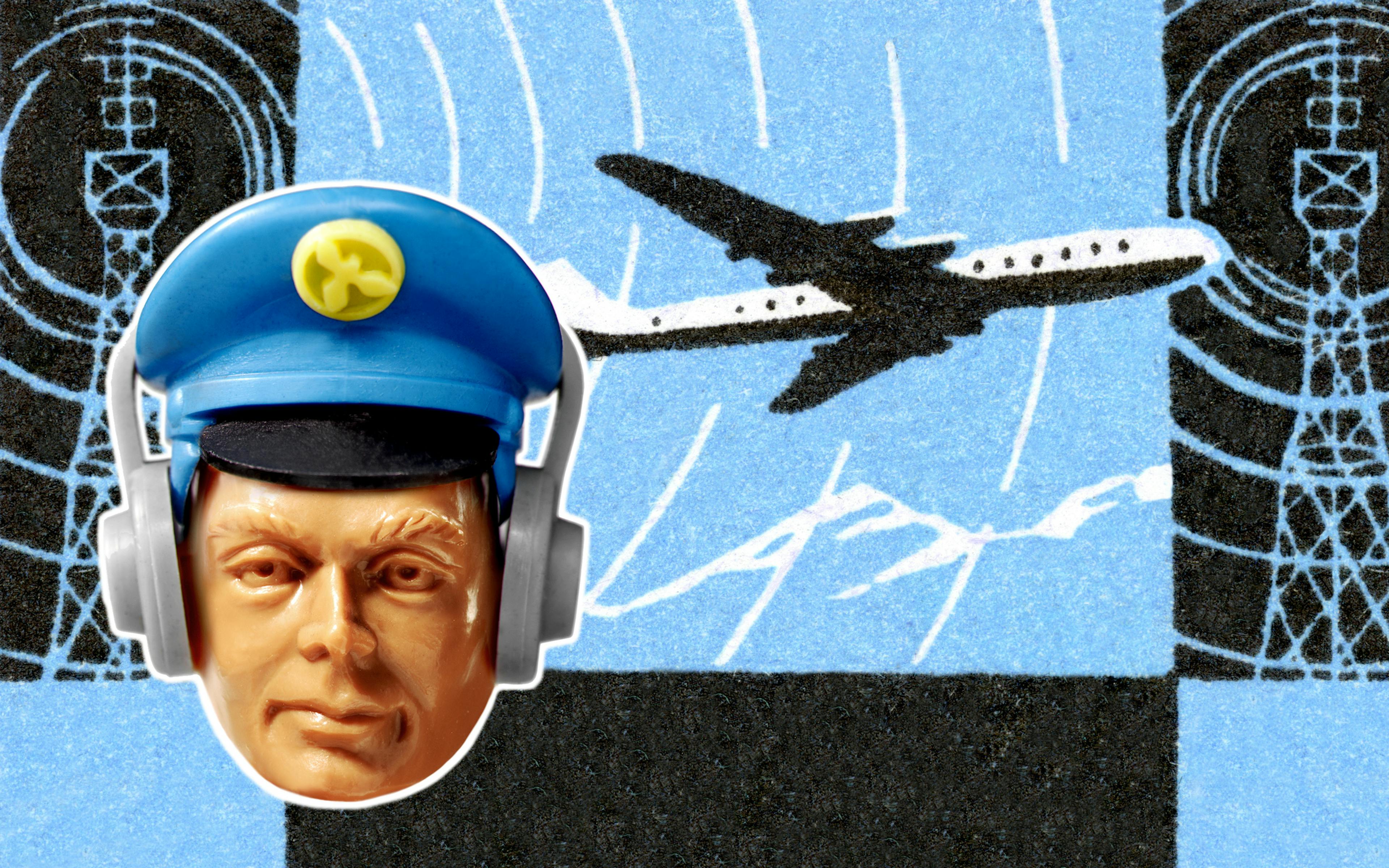 Plastic Pilot's Head, Airplane