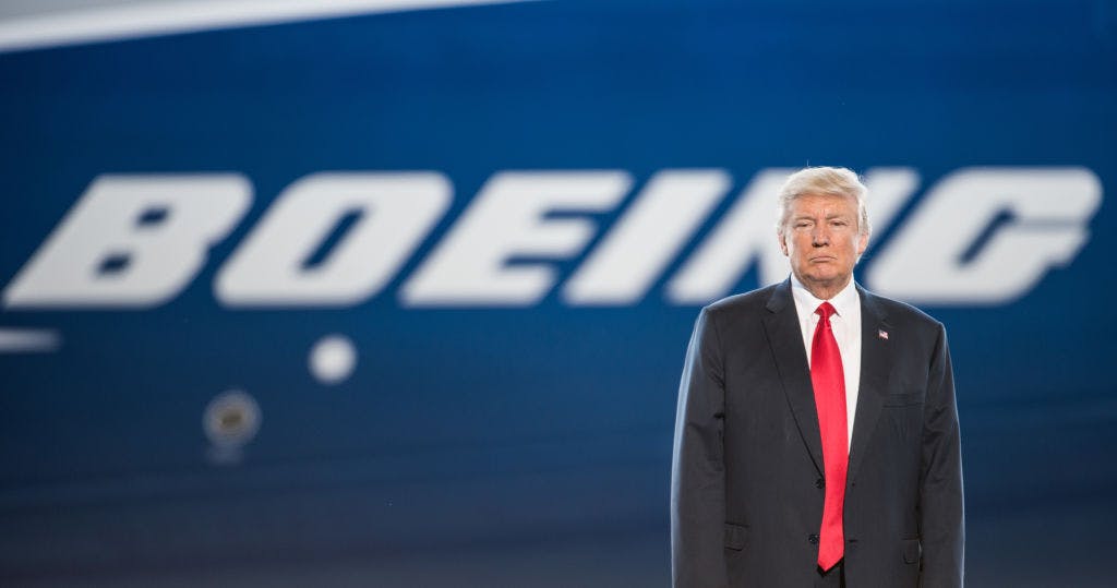 Boeing should “default China” over returned planes says Trump, whatever that means thumbnail