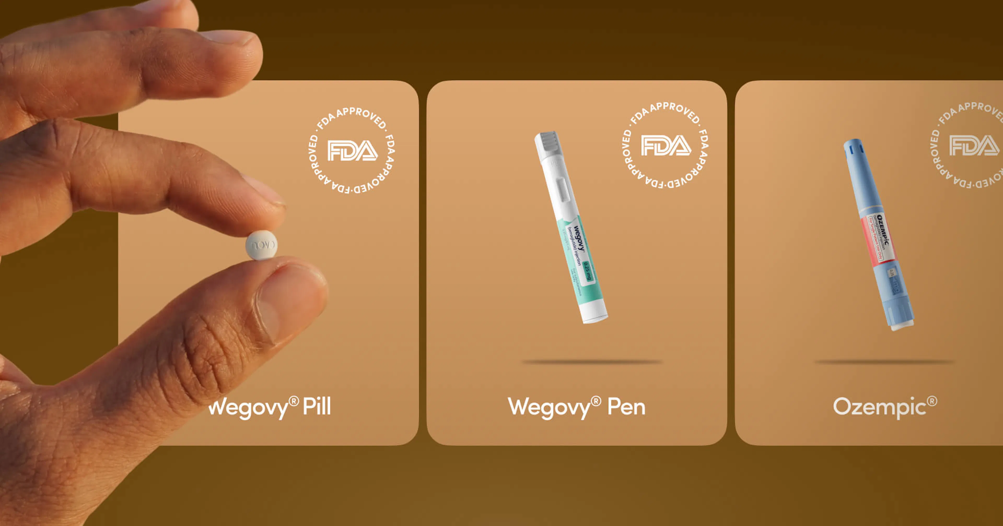 Novo Nordisk’s products available on Hims & Hers. (Hims & Hers)