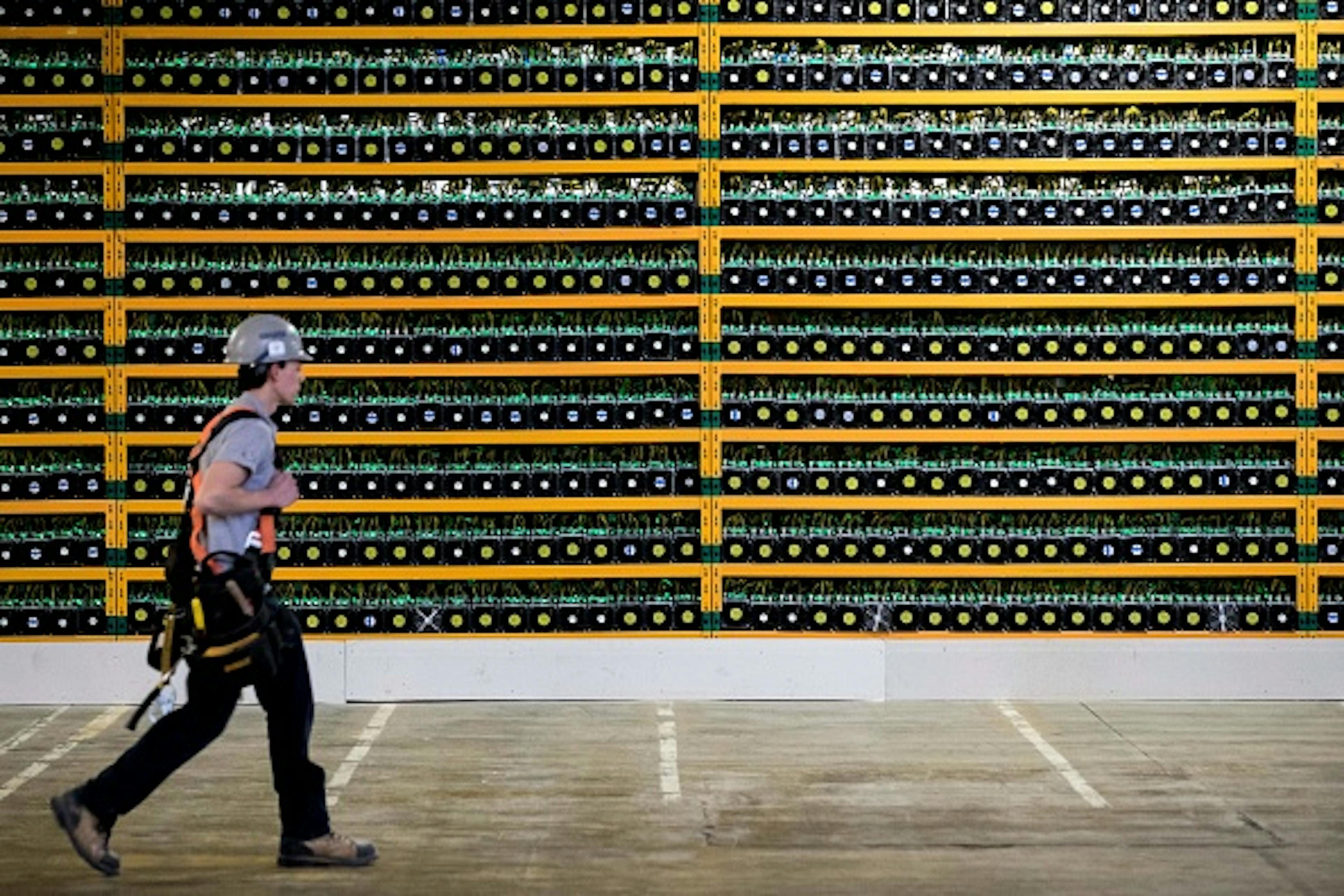 Bitcoin printer go brrr (Lars Hagberg/Getty Images)