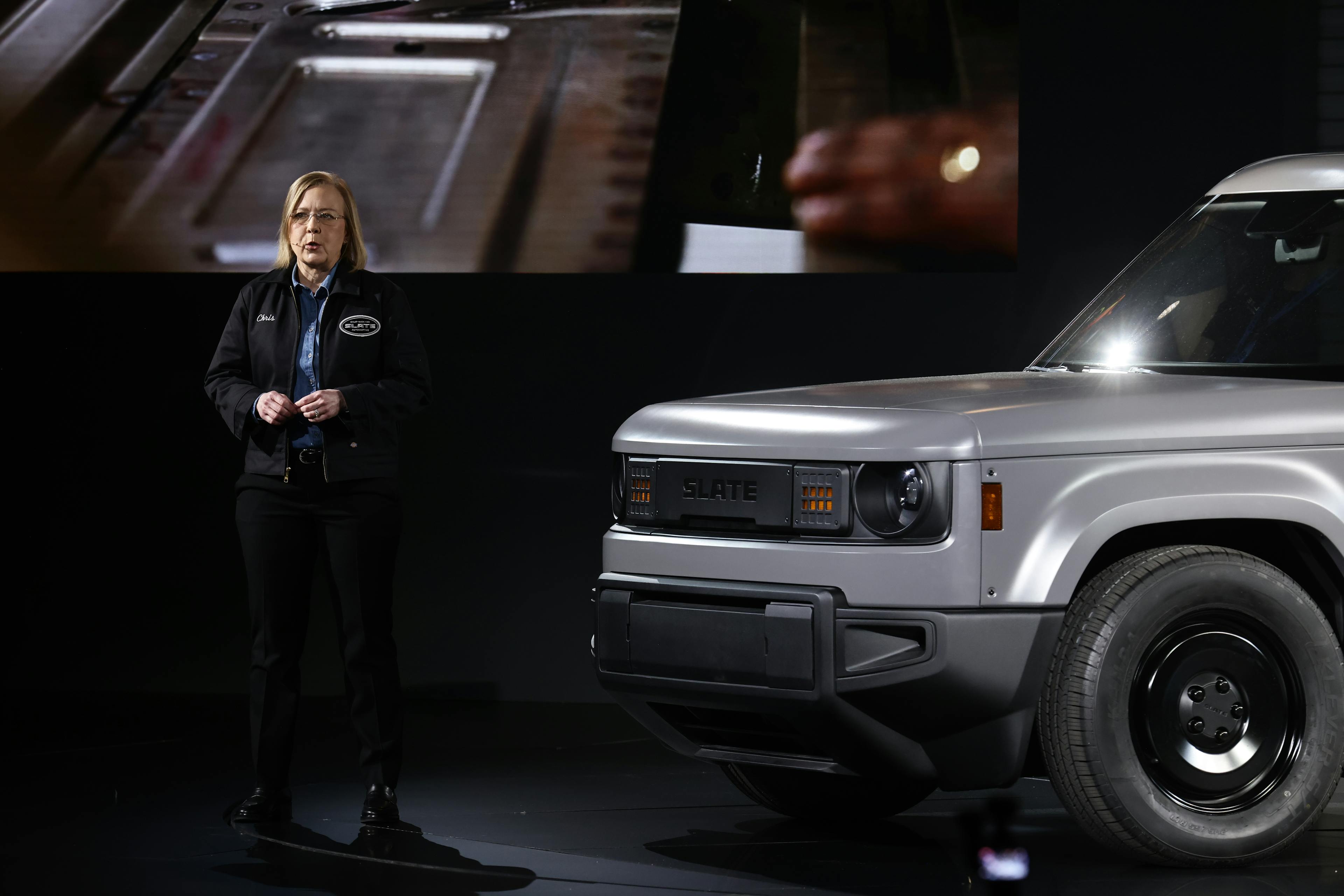 Slate Auto CEO Chris Barman