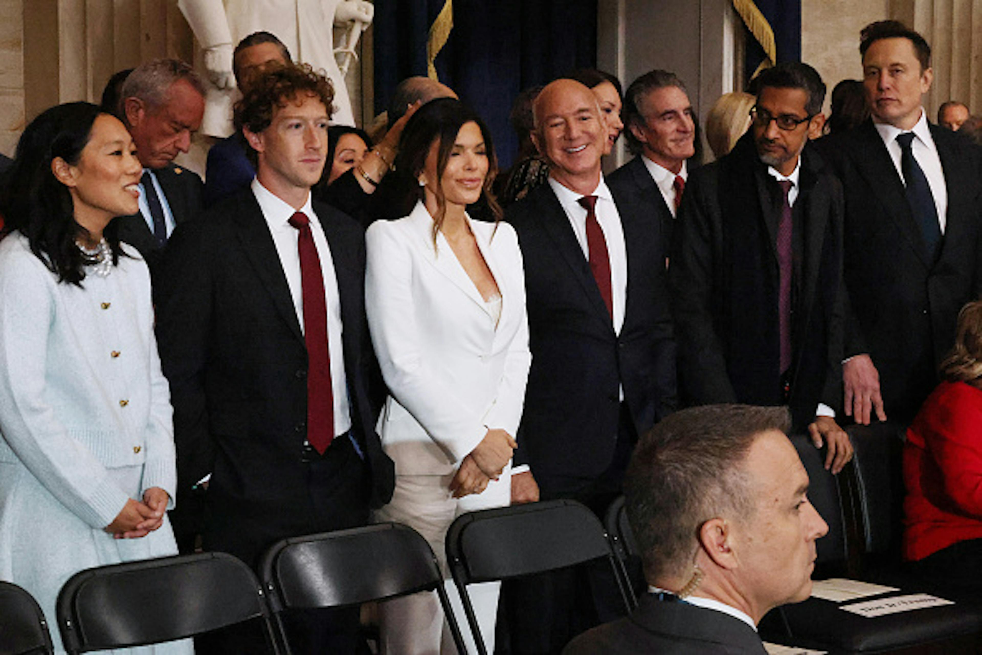 A picture worth trillions in market cap (Chip Somodevilla/Getty Images)