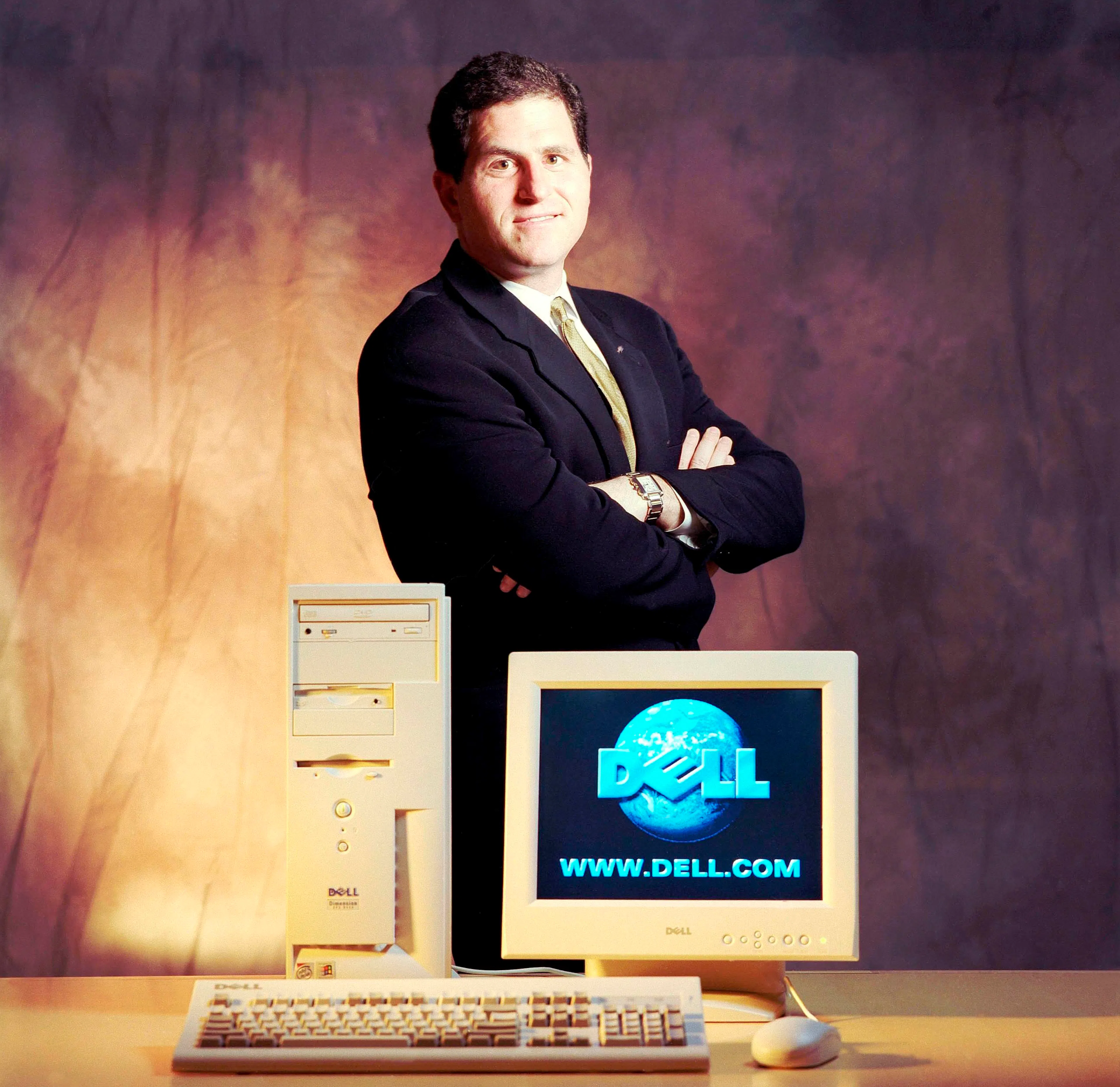 Michael Dell old school photo