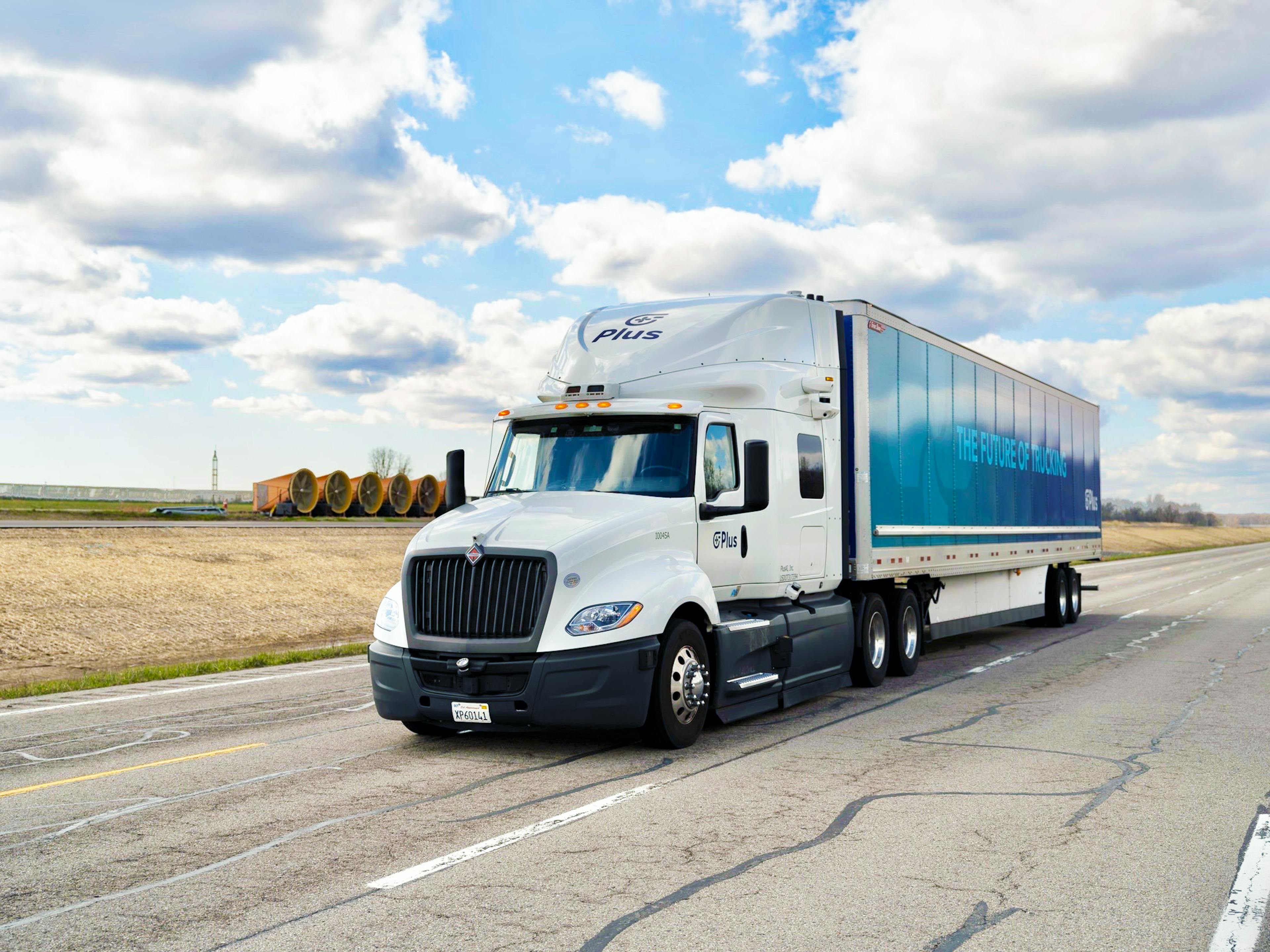 PlusAI autonomous truck